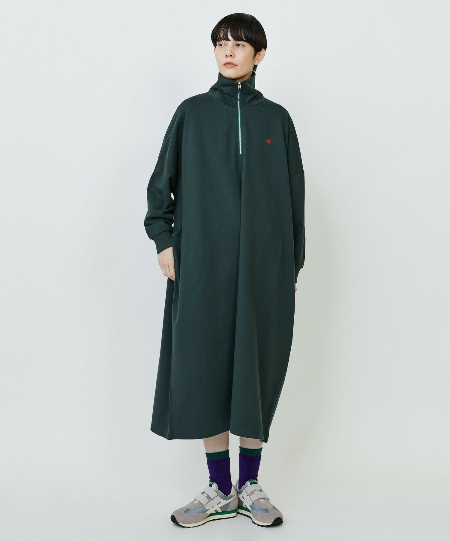 【FRAPBOIS PARK】パークJipワンピ 詳細画像 ブラック 13