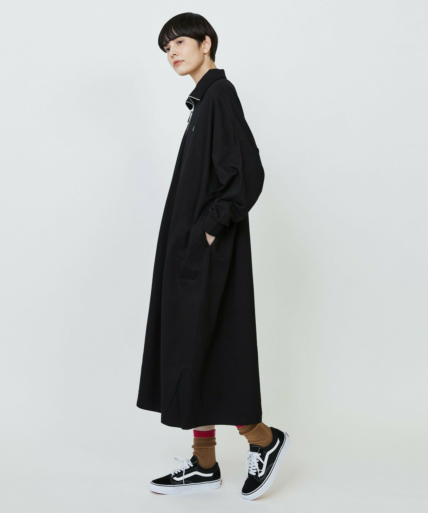 【FRAPBOIS PARK】パークJipワンピ 詳細画像 ブラック 16