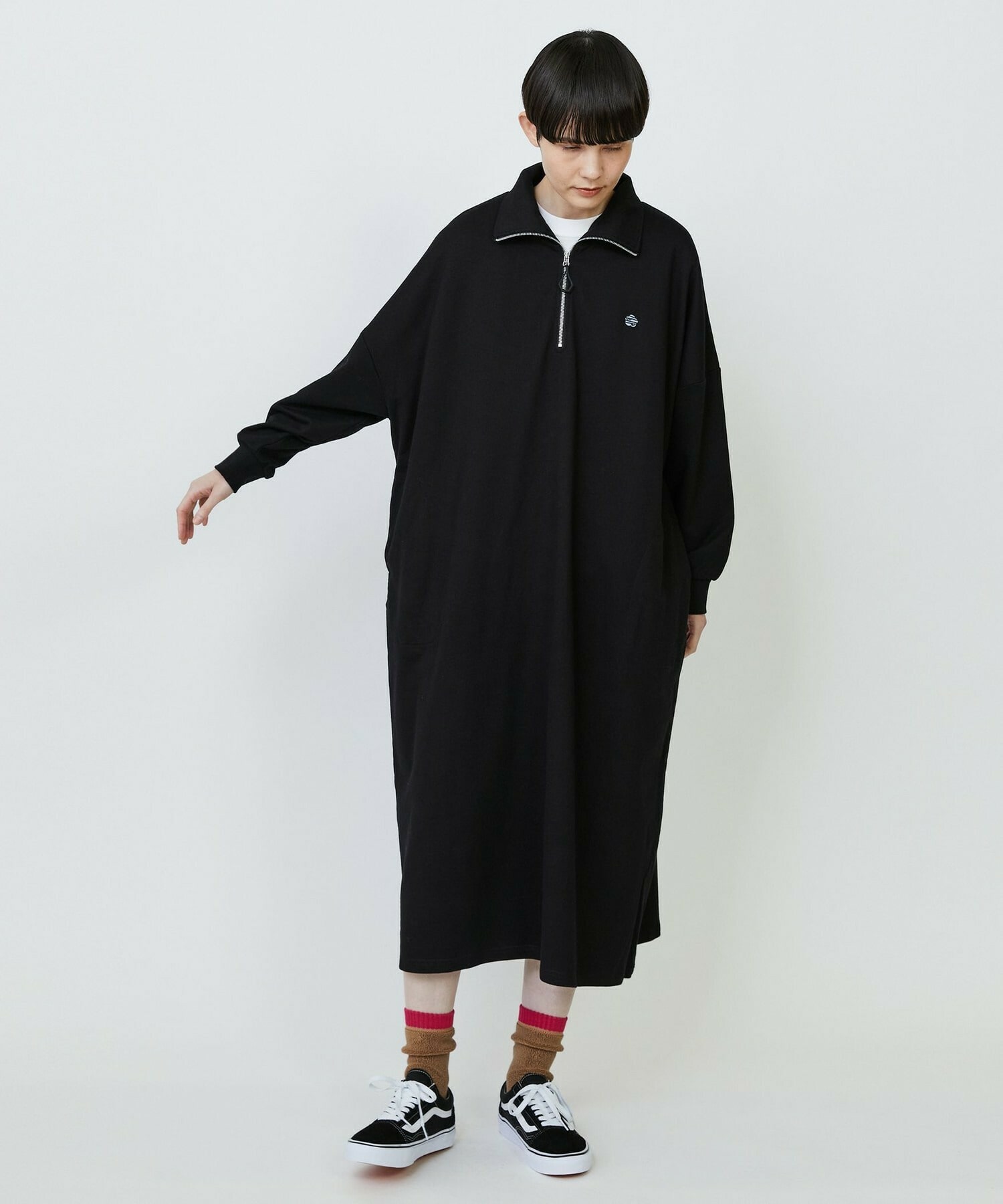 【FRAPBOIS PARK】パークJipワンピ 詳細画像 ブラック 18