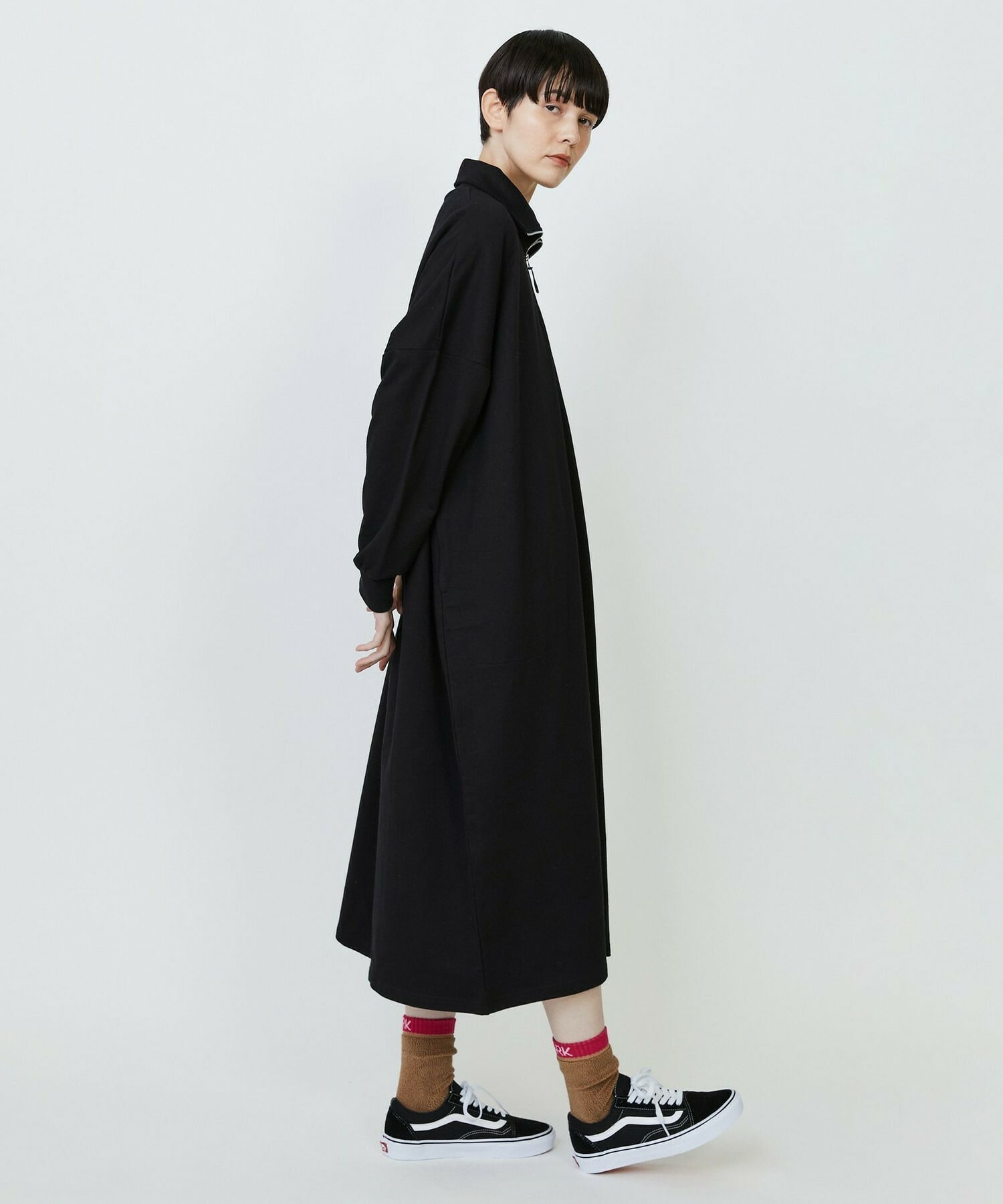 【FRAPBOIS PARK】パークJipワンピ 詳細画像 ブラック 19