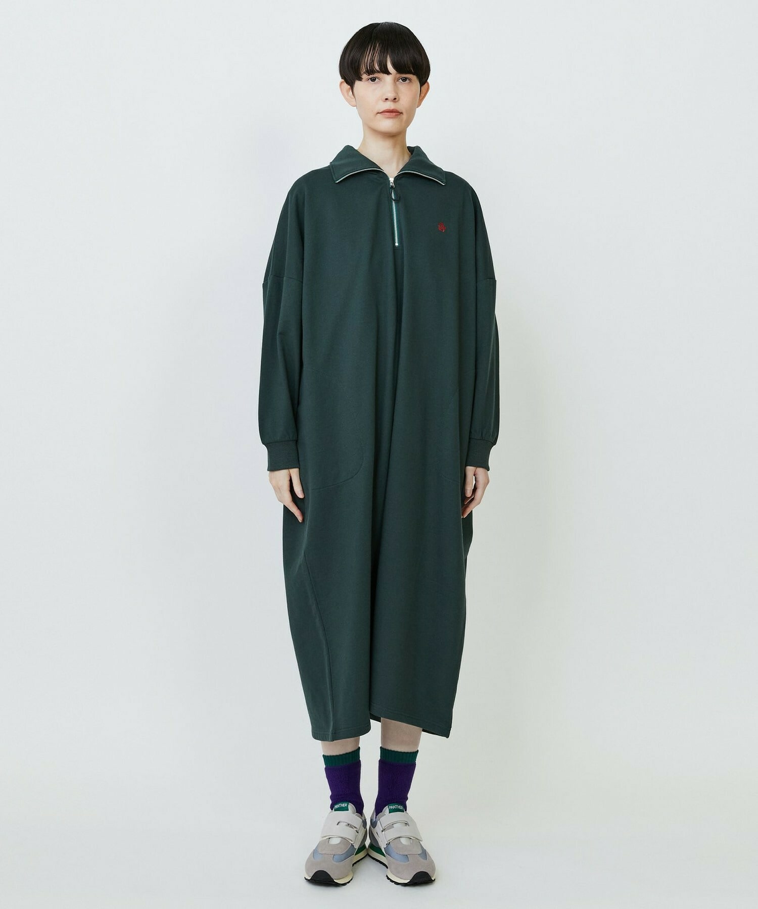 【FRAPBOIS PARK】パークJipワンピ 詳細画像 ブラック 8