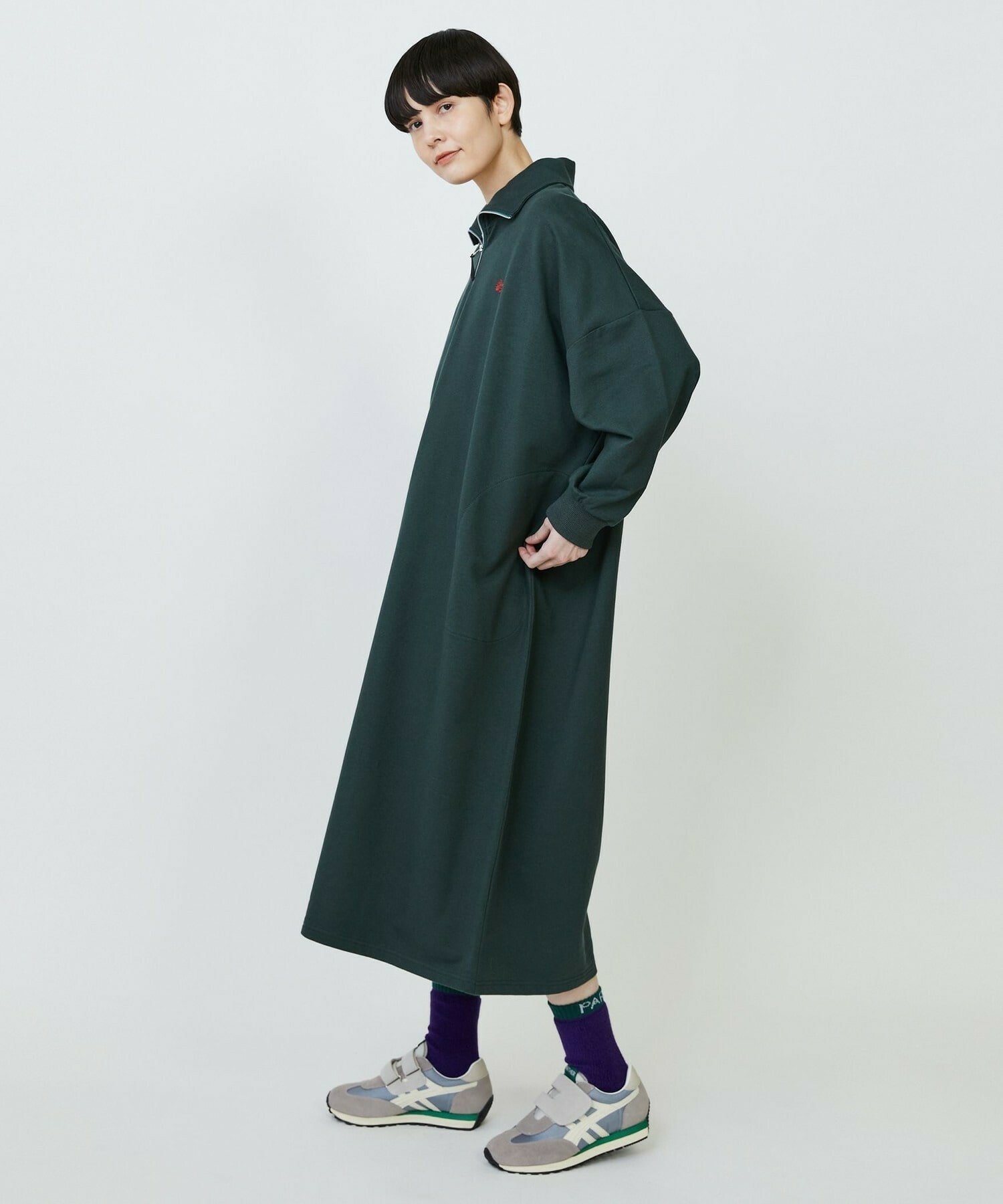 【FRAPBOIS PARK】パークJipワンピ 詳細画像 ブラック 9