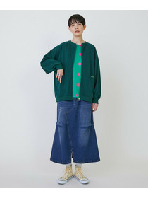 【FRAPBOIS PARK】［グリーン：秋祭り2025限定カラー］ジップカーデ2 詳細画像 ブラック 14