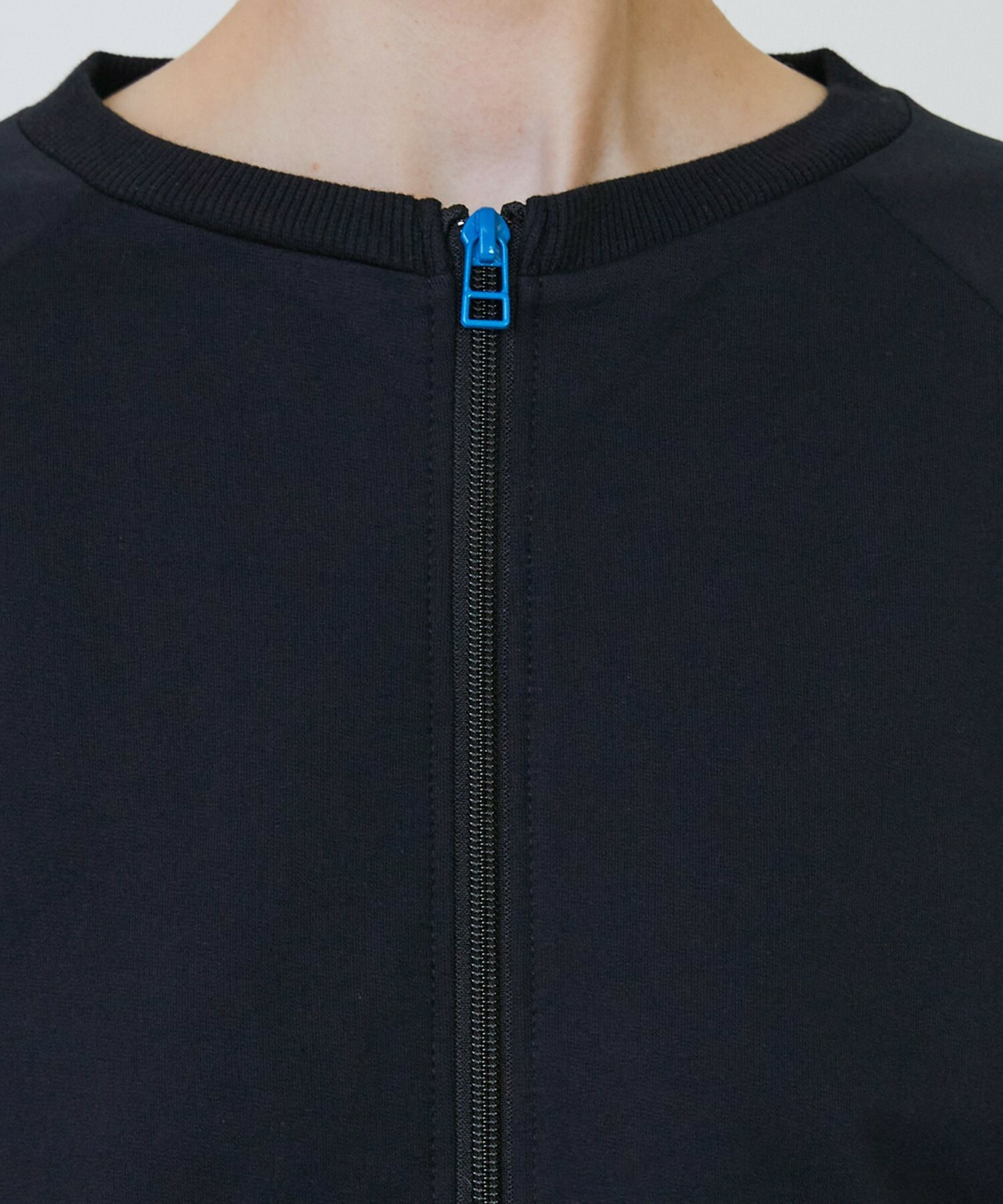 [FRAPBOIS PARK] [Green: Autumn Festival 2025 Limited Color] Zip Cardigan 2 Detailed Image Black 3