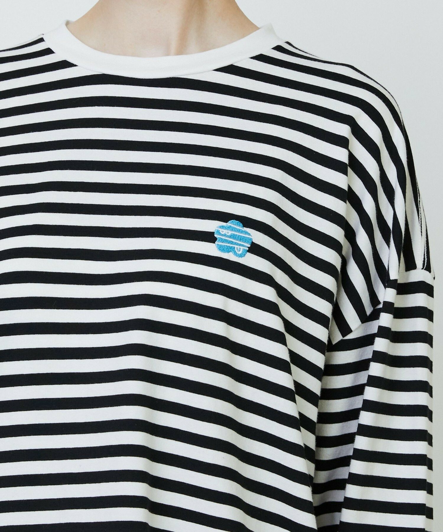 [FRAPBOIS PARK] [Blue: Autumn Festival 2025 Limited Edition Color] Park Border L/ST Detailed Image Gray 3