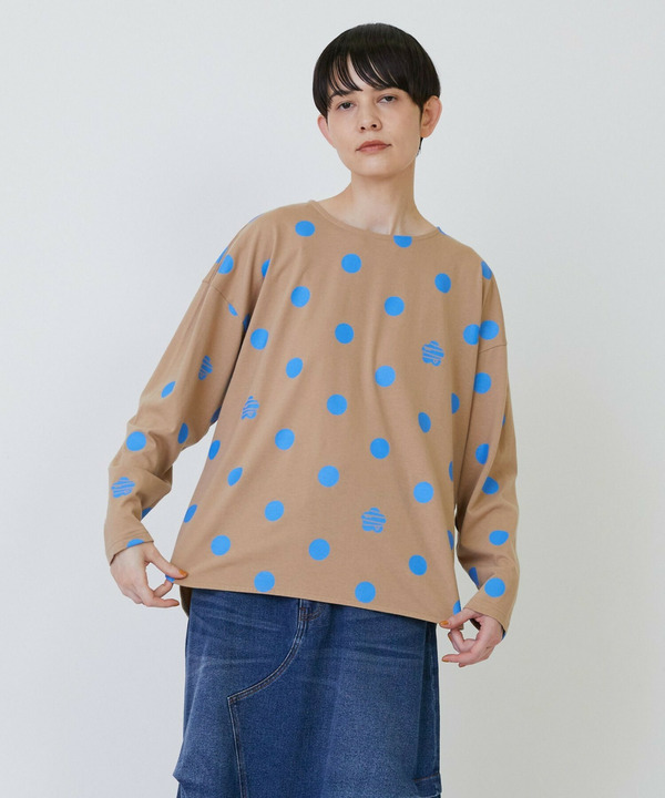［グリーン：秋祭り2025限定カラー］ドットコクーンT 詳細画像 ベージュ 1