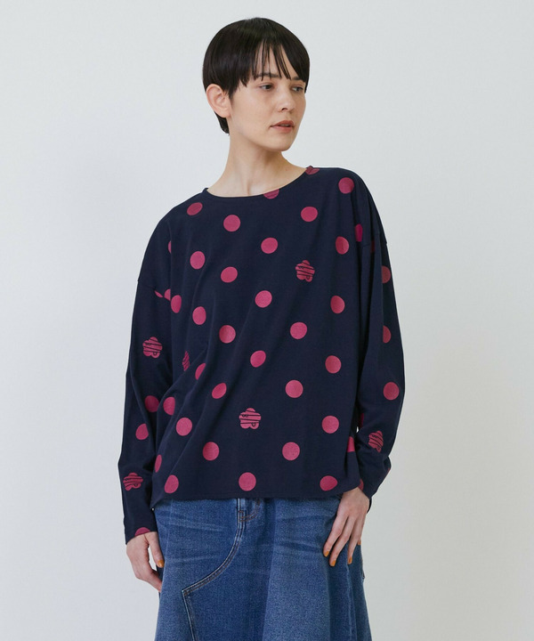 ［グリーン：秋祭り2025限定カラー］ドットコクーンT 詳細画像 ネイビー 1