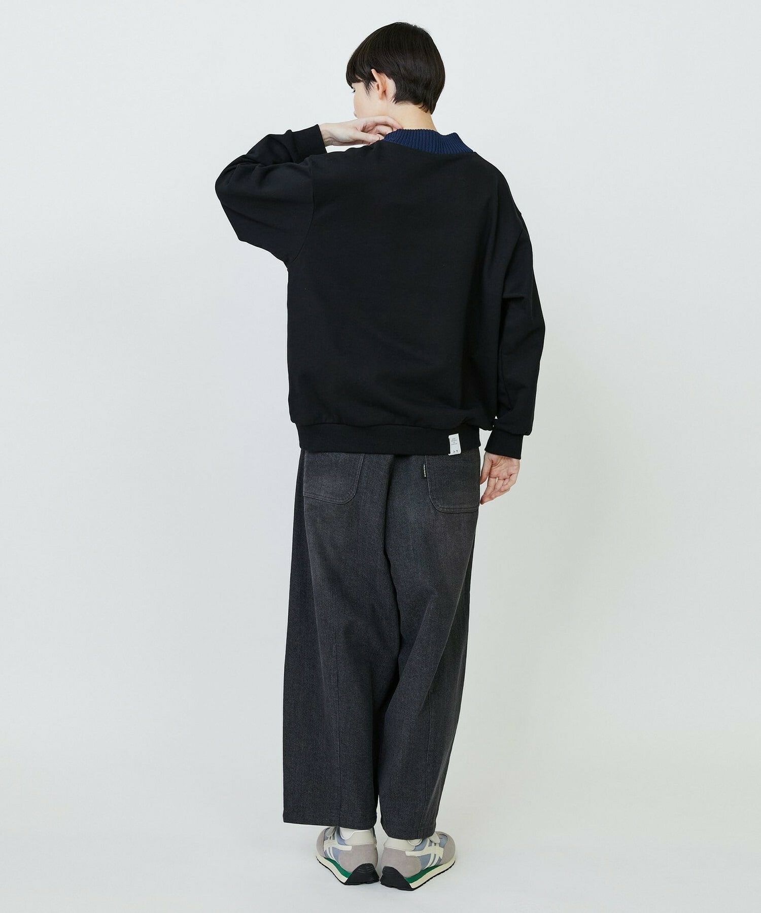 【FRAPBOIS PARK】リブネックスウェット 詳細画像 グレー 9