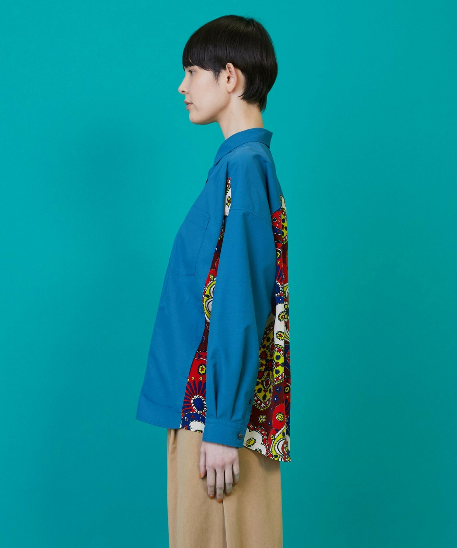 【FRAPBOIS】スカーフル ブラウス 詳細画像 ブラック 1