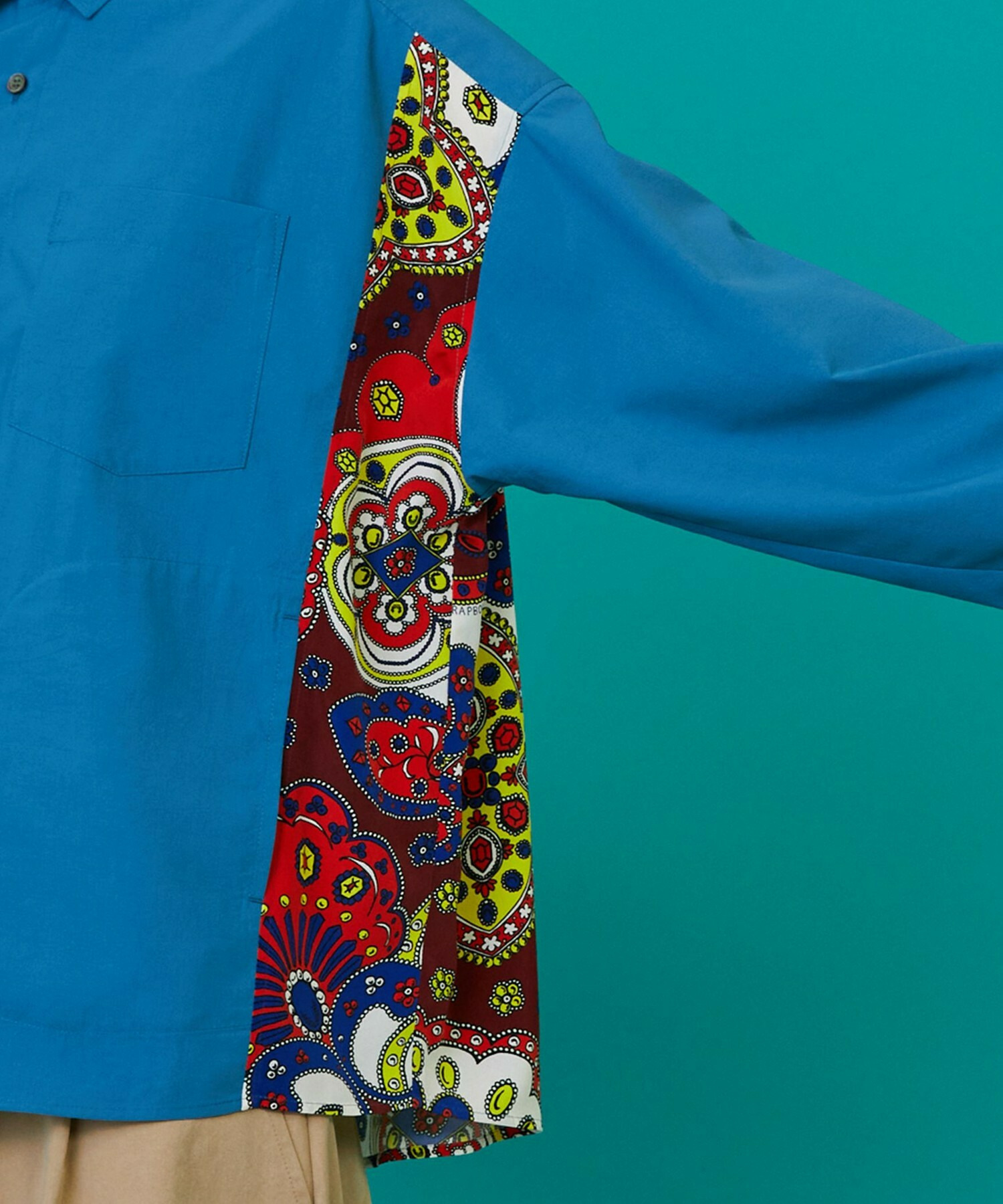 [FRAPBOIS] Scarf Blouse Detailed Image Black 6