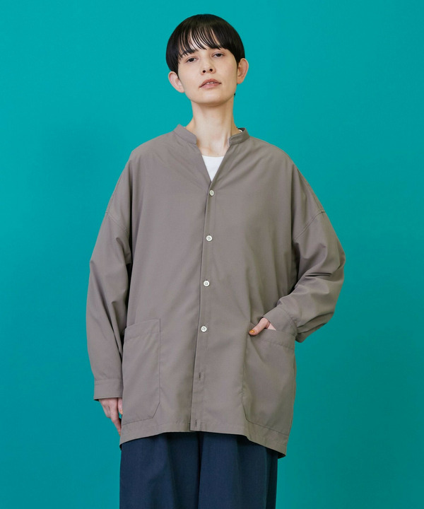 【FRAPBOIS】オーバードライ2 ワイドシャツ
