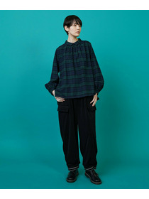 【FRAPBOIS】ビエラチェック ブラウス 詳細画像 レッド 8