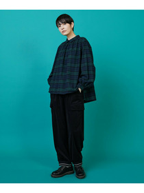 【FRAPBOIS】ビエラチェック ブラウス 詳細画像 レッド 9