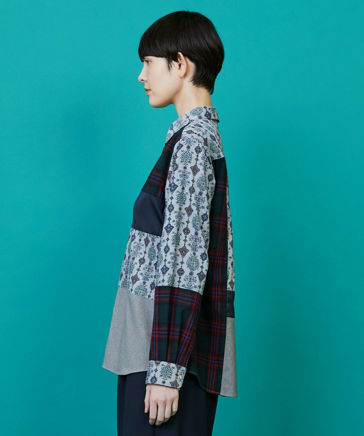 【FRAPBOIS】ドライフラワー シャツ 詳細画像 ベージュ系その他 1