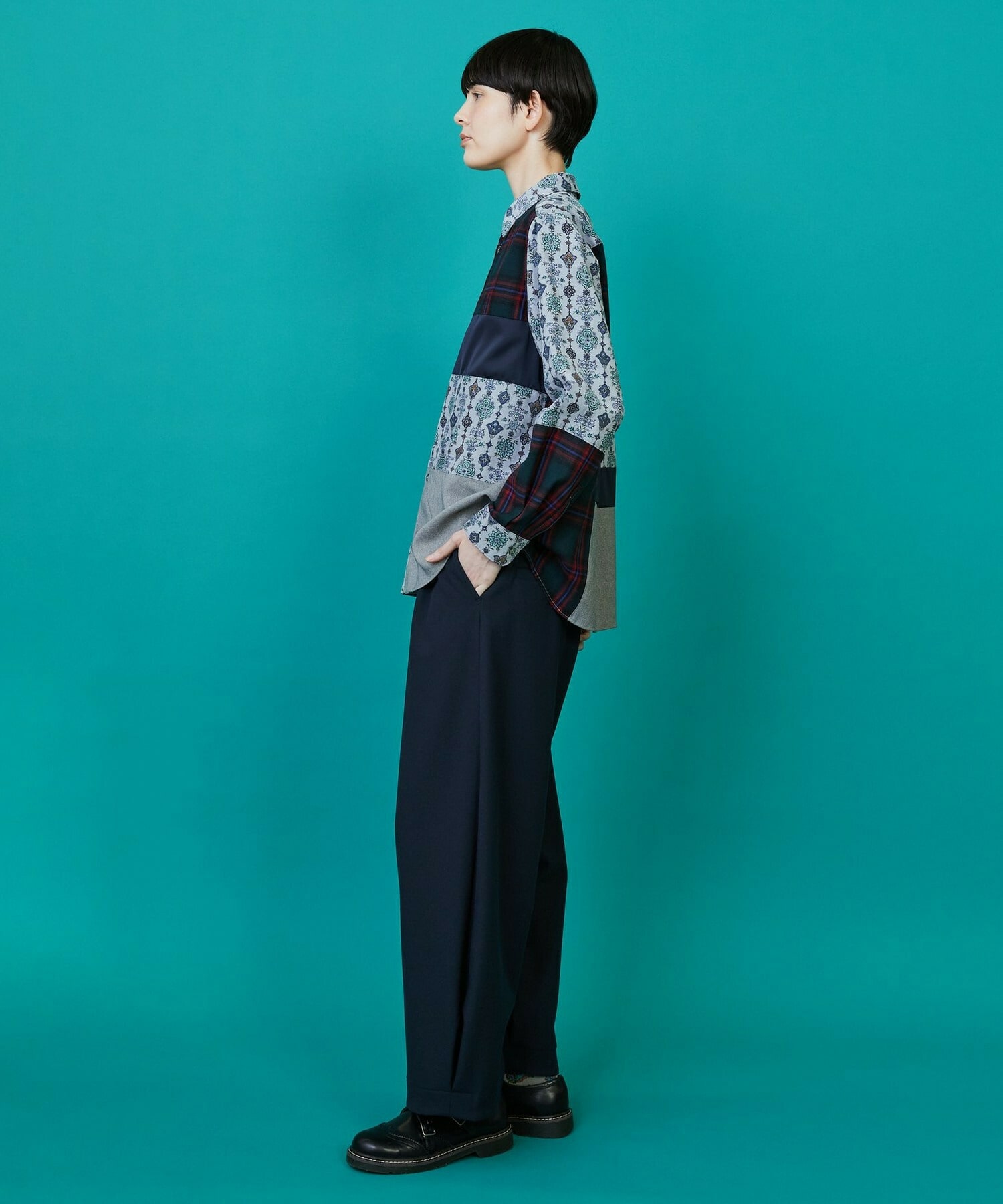 【FRAPBOIS】ドライフラワー シャツ 詳細画像 ベージュ系その他 6