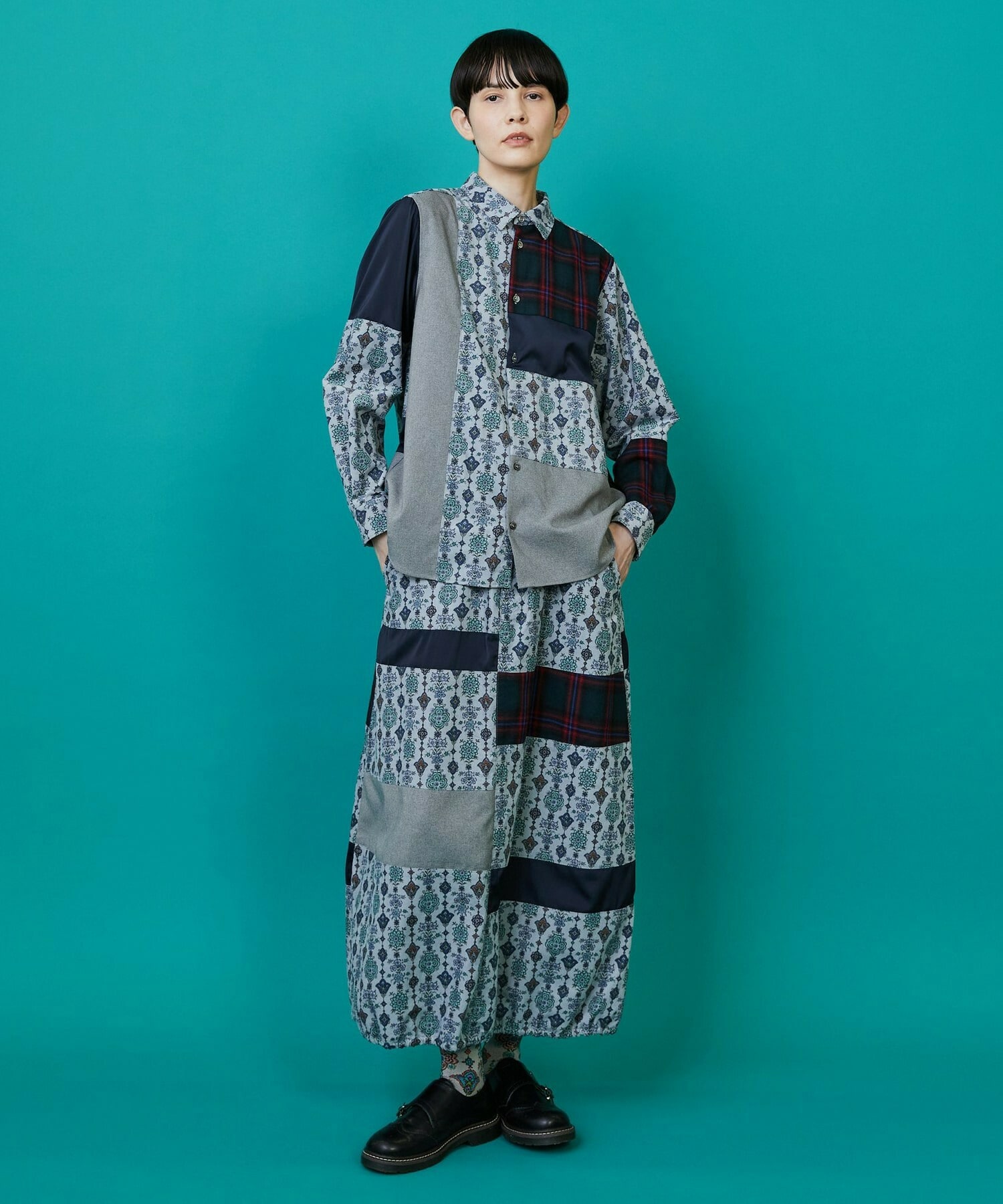 【FRAPBOIS】ドライフラワー シャツ 詳細画像 ベージュ系その他 8