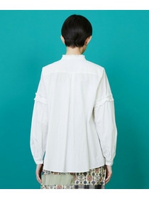 【FRAPBOIS】シーツフリル ブラウス 詳細画像 ブラック 2