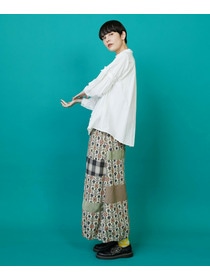 【FRAPBOIS】シーツフリル ブラウス 詳細画像 ブラック 7