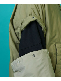 【FRAPBOIS】ツーウェイコート ブルゾン 詳細画像 ブラック 8