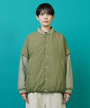 【FRAPBOIS】ツーウェイコート ブルゾン 詳細画像 カーキ 1