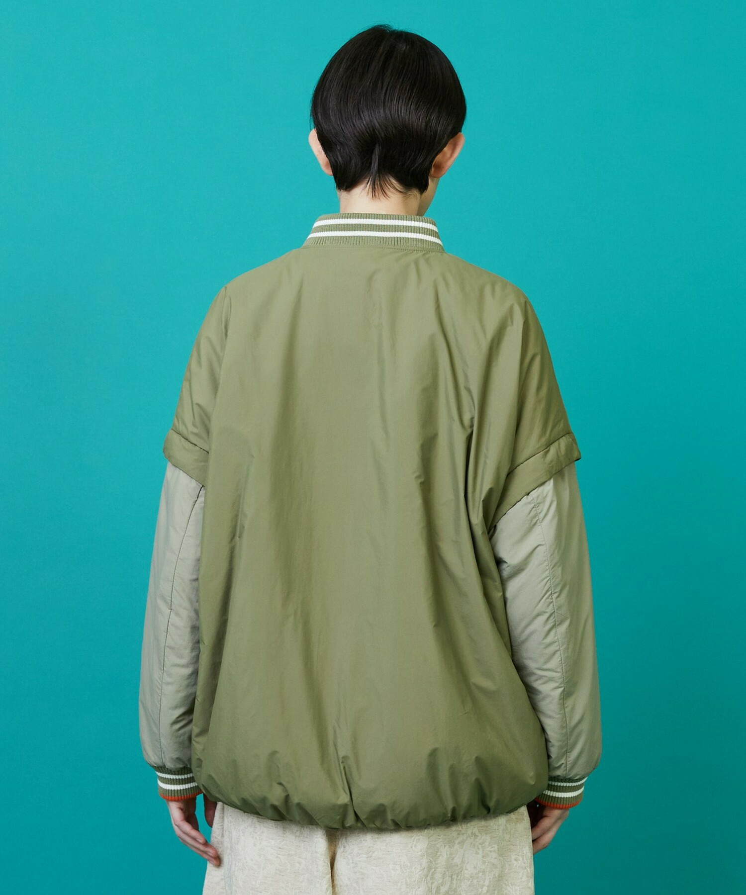 【FRAPBOIS】ツーウェイコート ブルゾン 詳細画像 ブラック 2