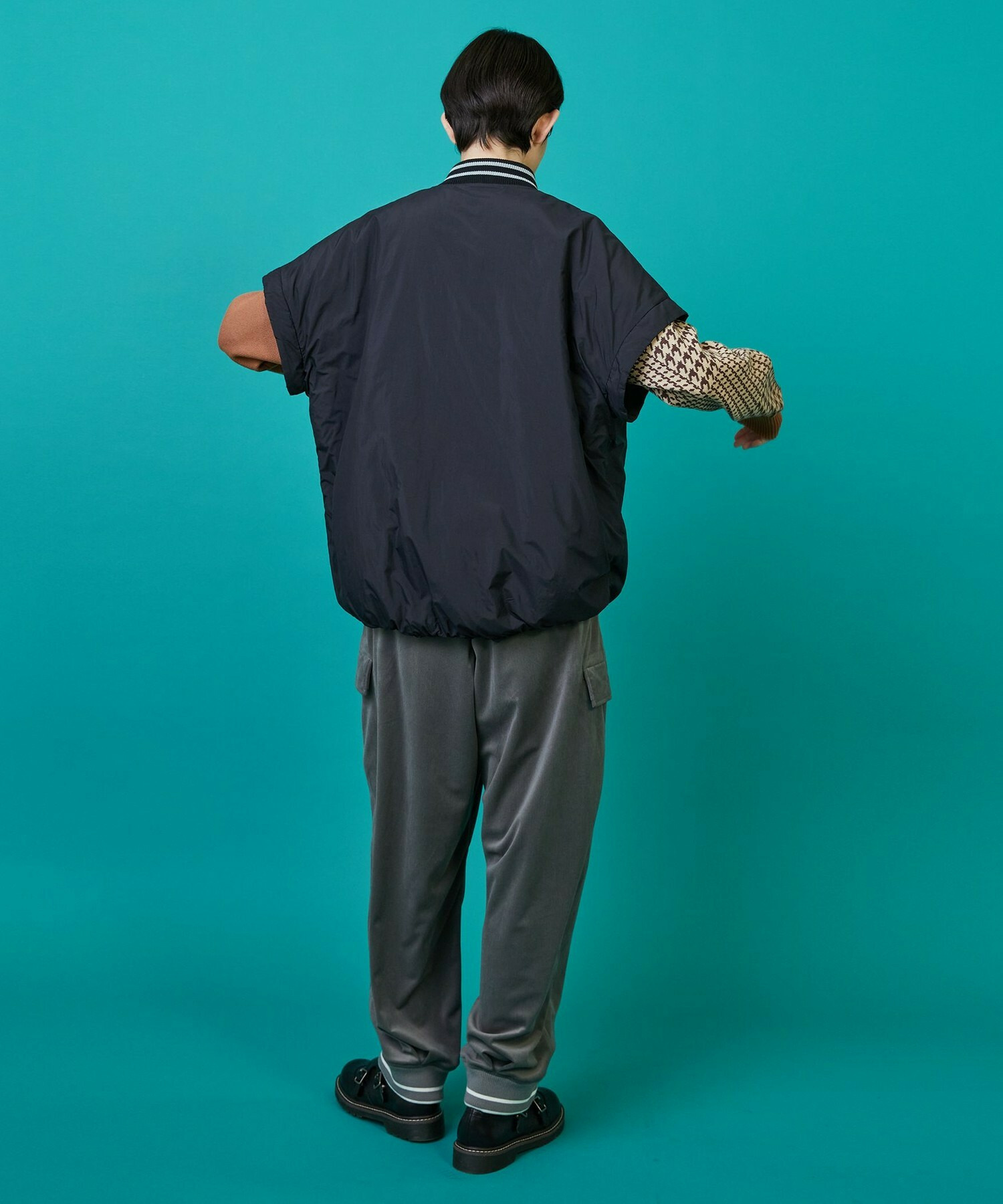 【FRAPBOIS】ツーウェイコート ブルゾン 詳細画像 ブラック 23