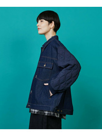 【FRAPBOIS】デニキルト ブルゾン 詳細画像 ネイビー 10