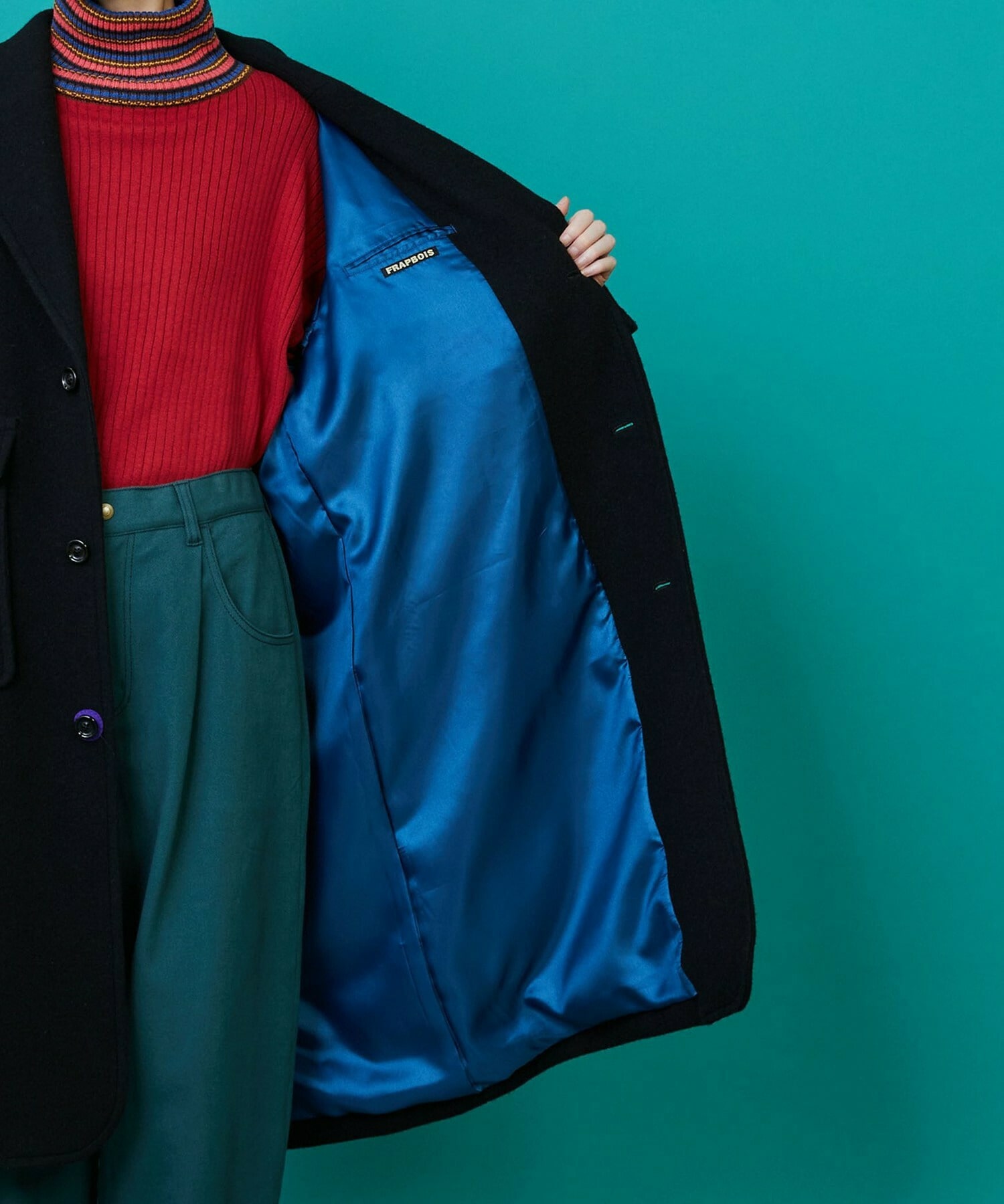 【FRAPBOIS】モッサコート 詳細画像 ブラック 17