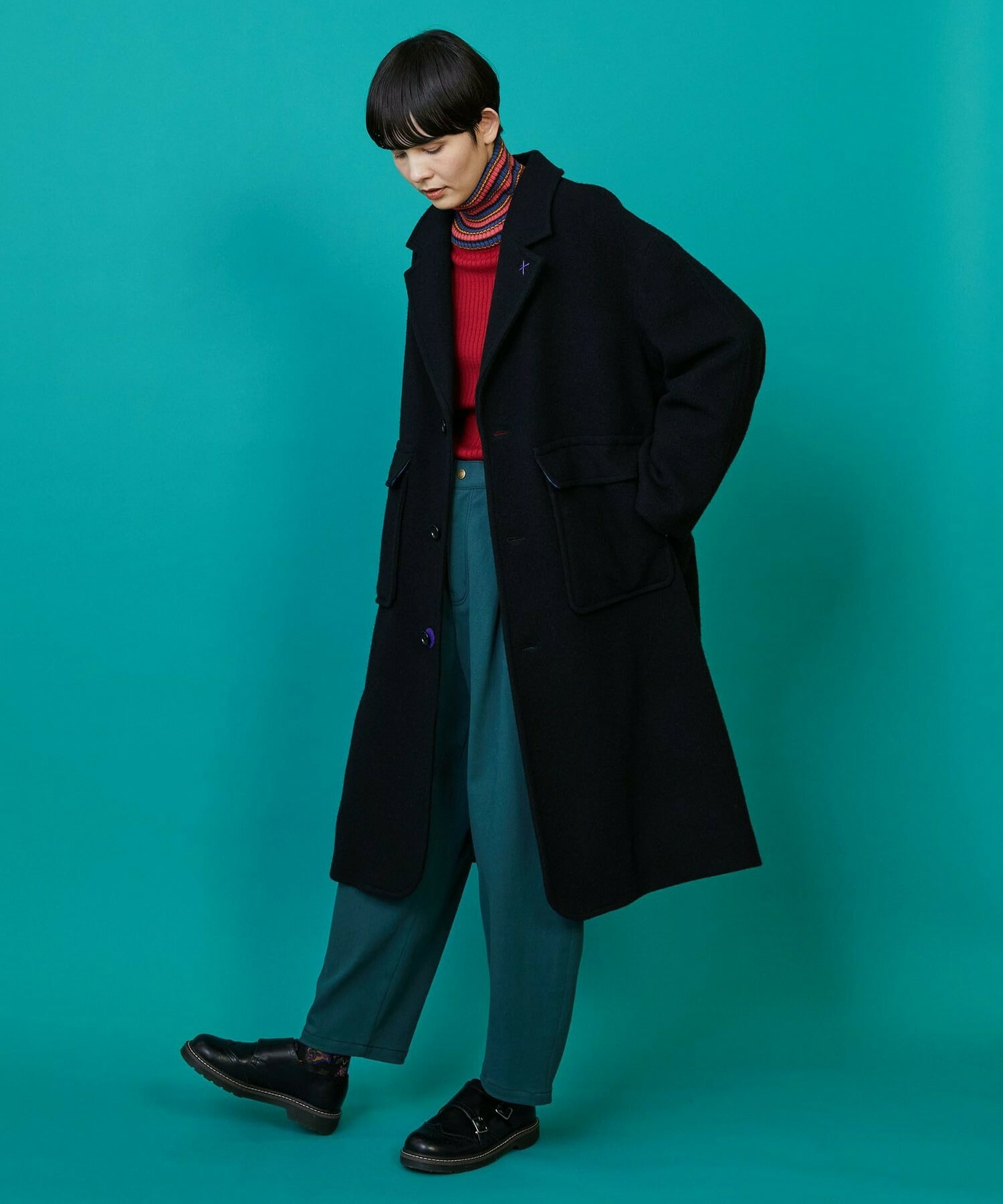 【FRAPBOIS】モッサコート 詳細画像 ブラック 18