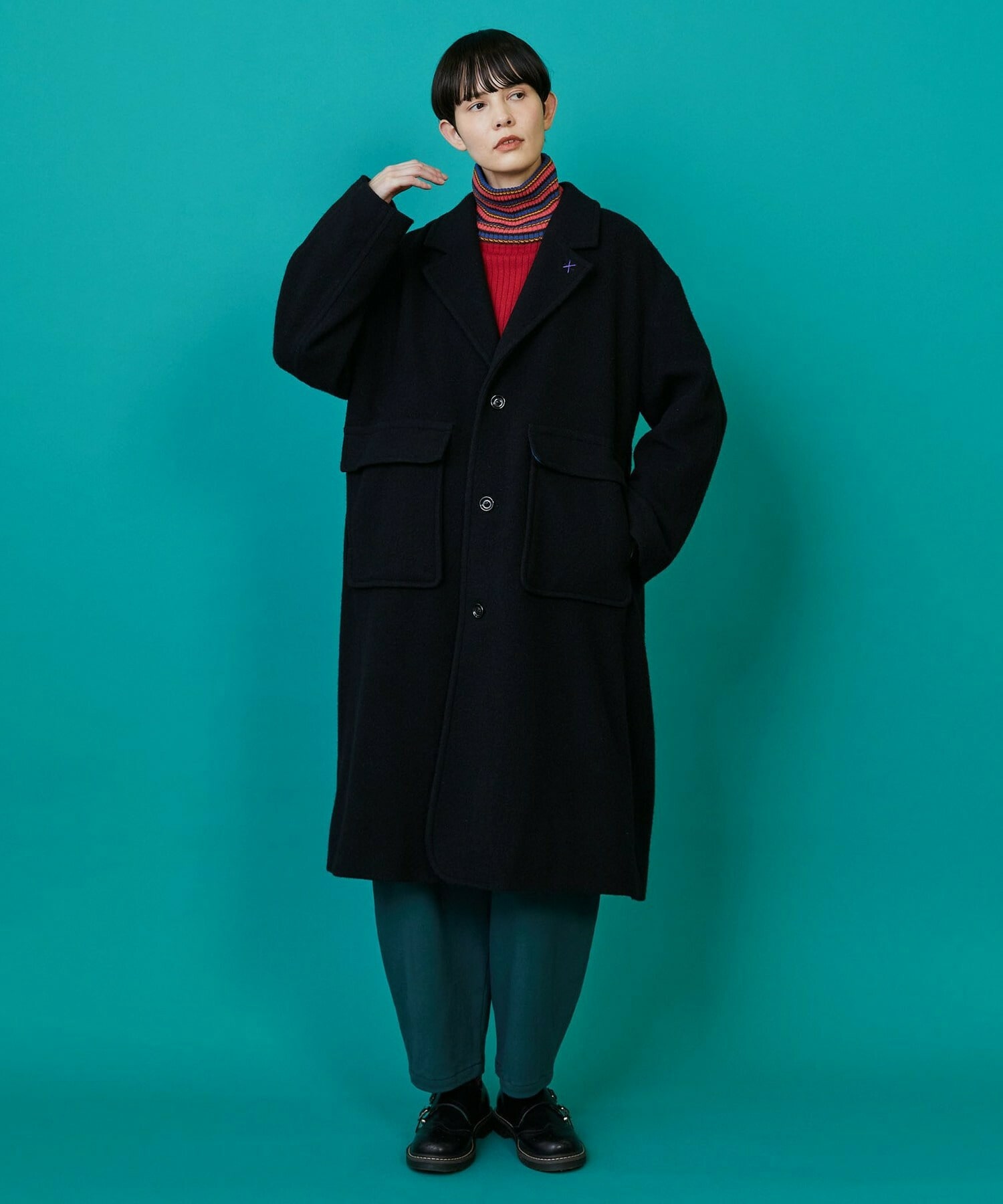 【FRAPBOIS】モッサコート 詳細画像 ブラック 20