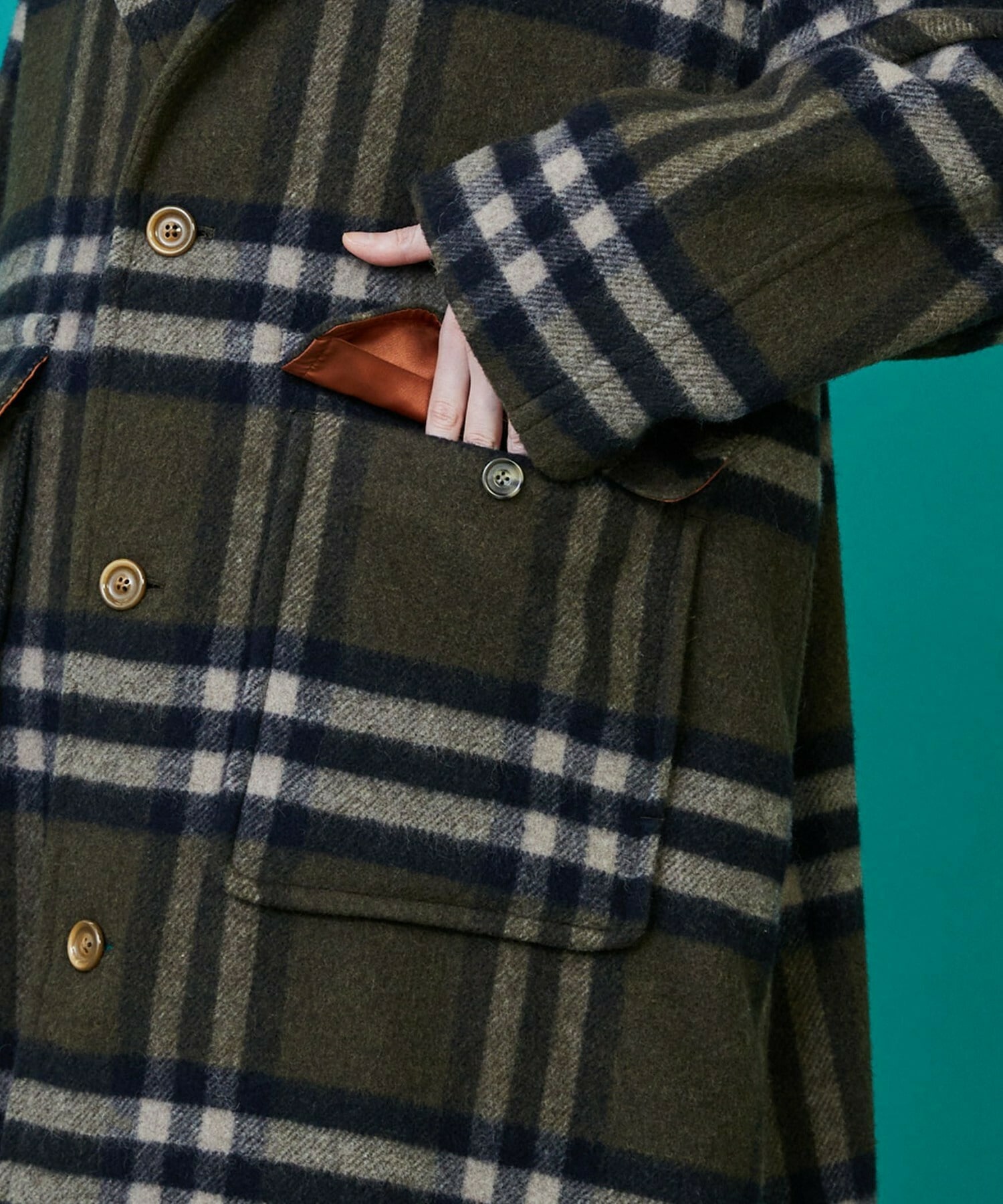 [FRAPBOIS] Mossa Coat Detailed Image Black 4