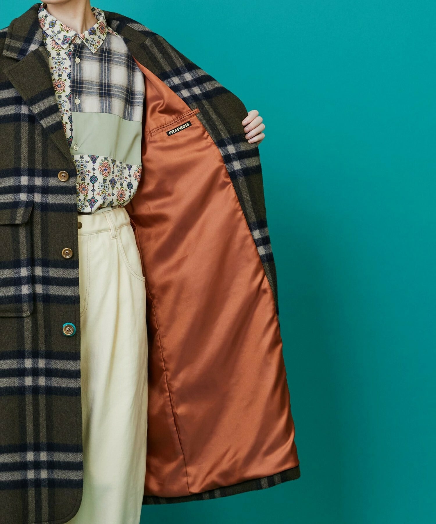 【FRAPBOIS】モッサコート 詳細画像 ブラック 7