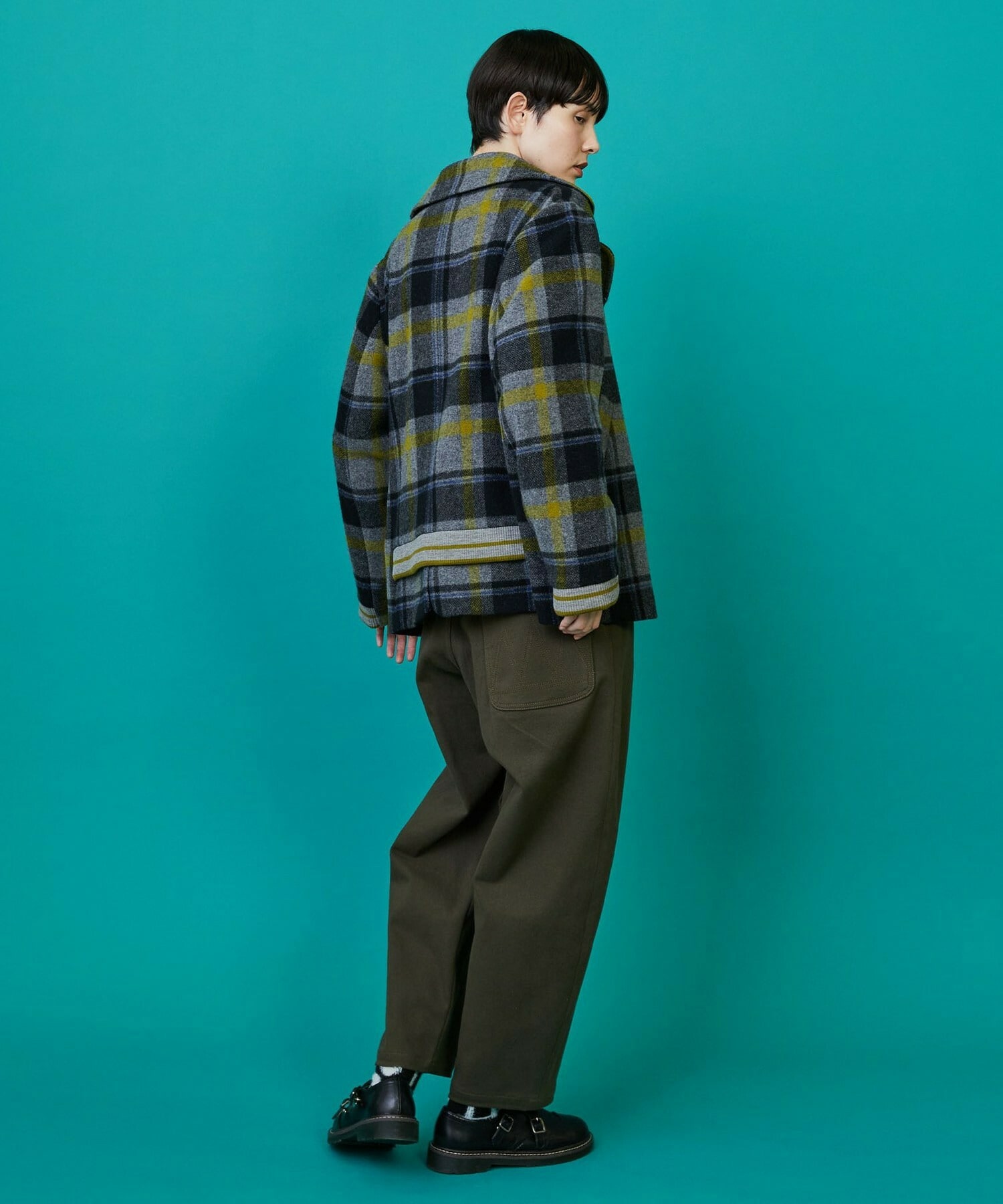 【FRAPBOIS】ライトピーコート 詳細画像 ネイビー 9