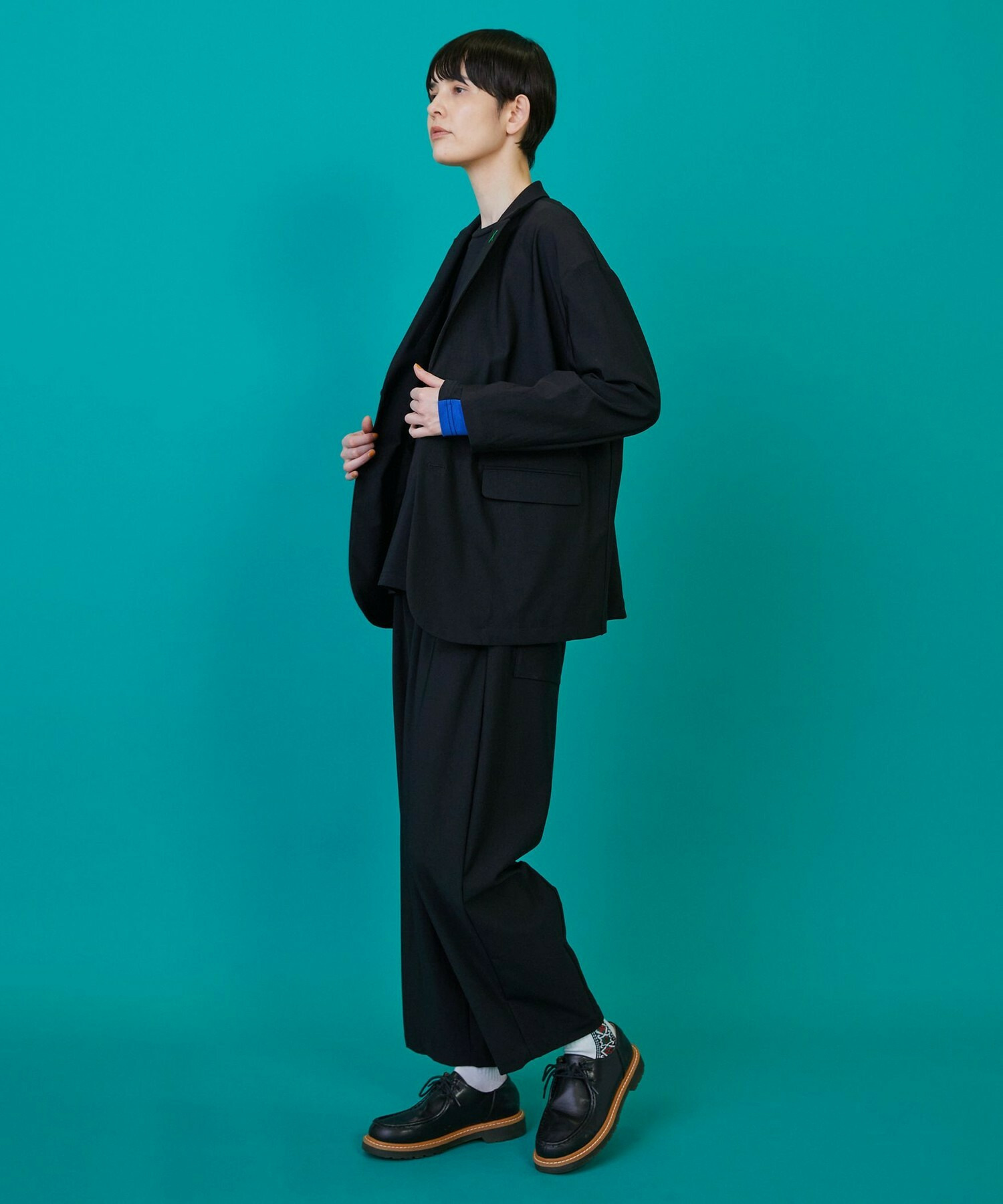 【FRAPBOIS】クールタッチ ジャケット 詳細画像 ブラック 15