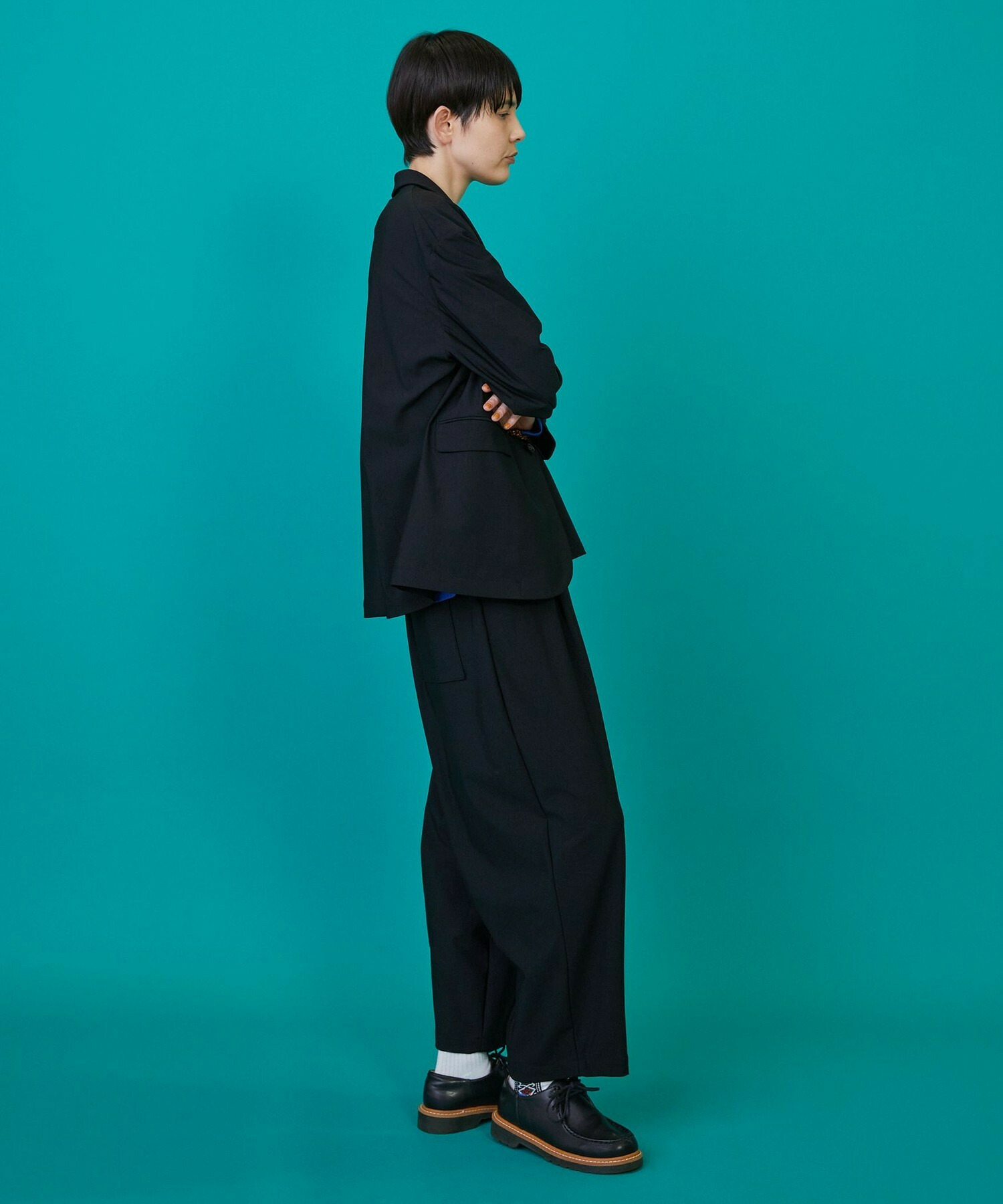 【FRAPBOIS】クールタッチ ジャケット 詳細画像 ブラック 18