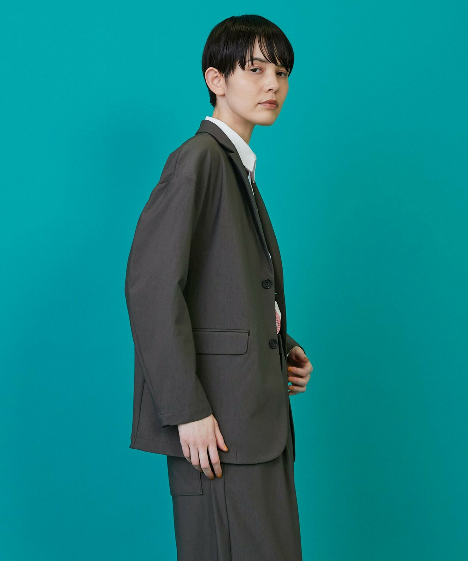 【FRAPBOIS】クールタッチ ジャケット 詳細画像 ブラック 3