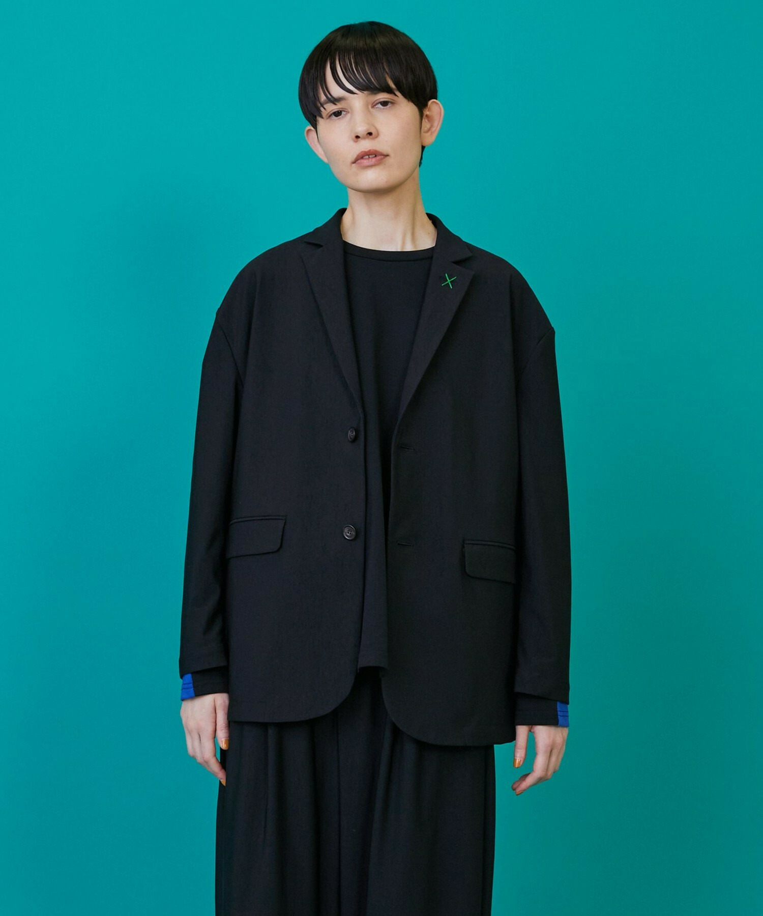 【FRAPBOIS】クールタッチ ジャケット 詳細画像 ブラック 1