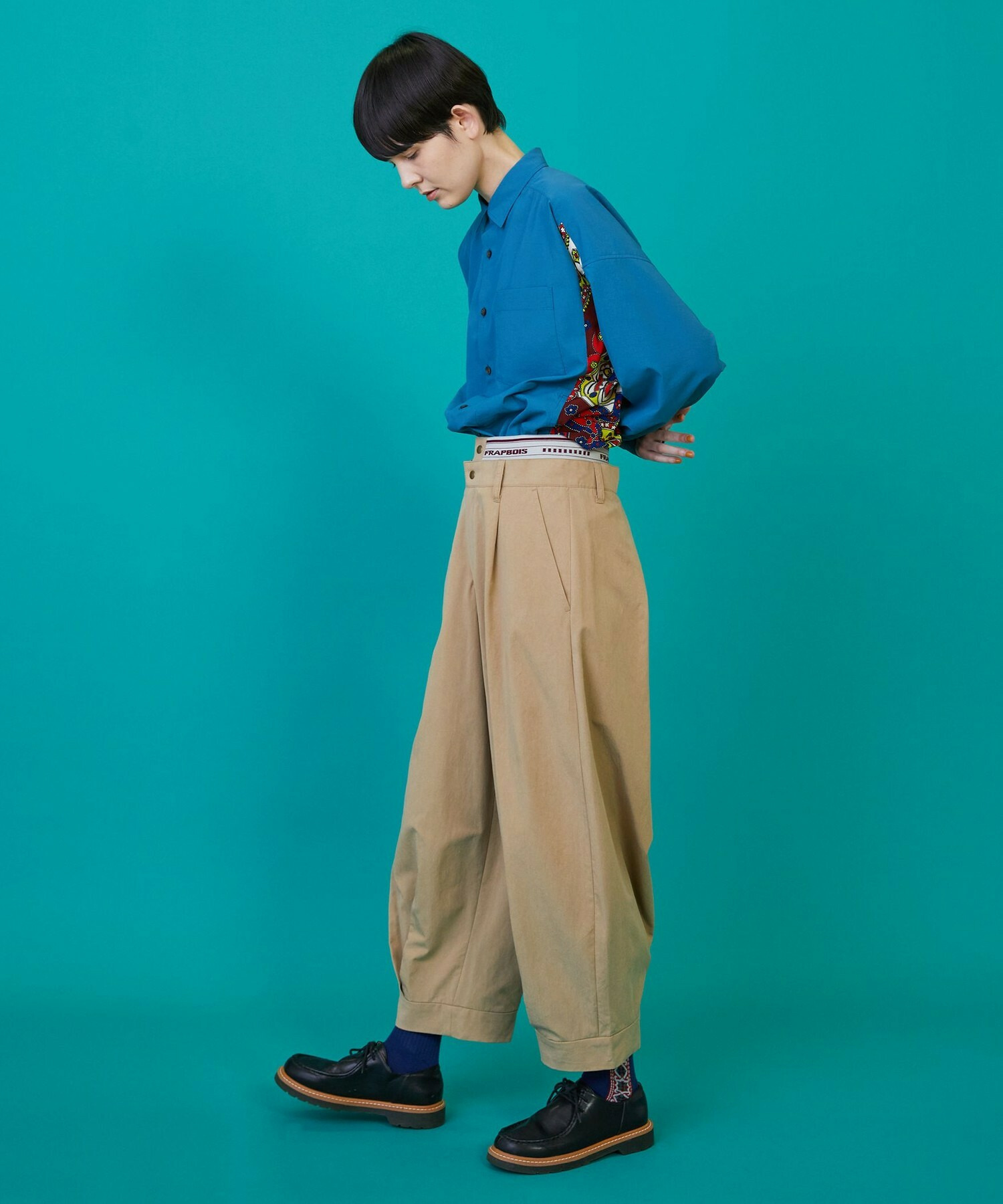 【FRAPBOIS】テンセルチノ2 パンツ 詳細画像 ネイビー 10