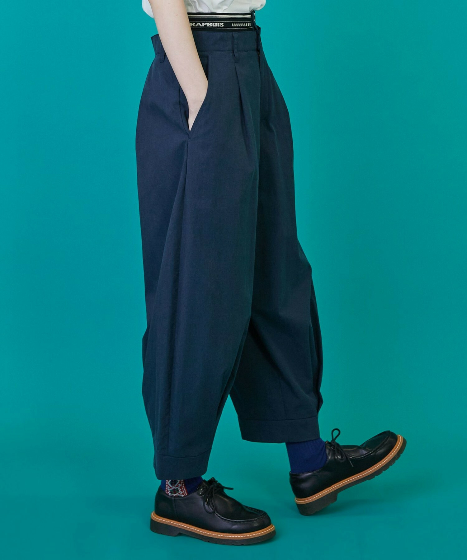 【FRAPBOIS】テンセルチノ2 パンツ 詳細画像 ネイビー 17