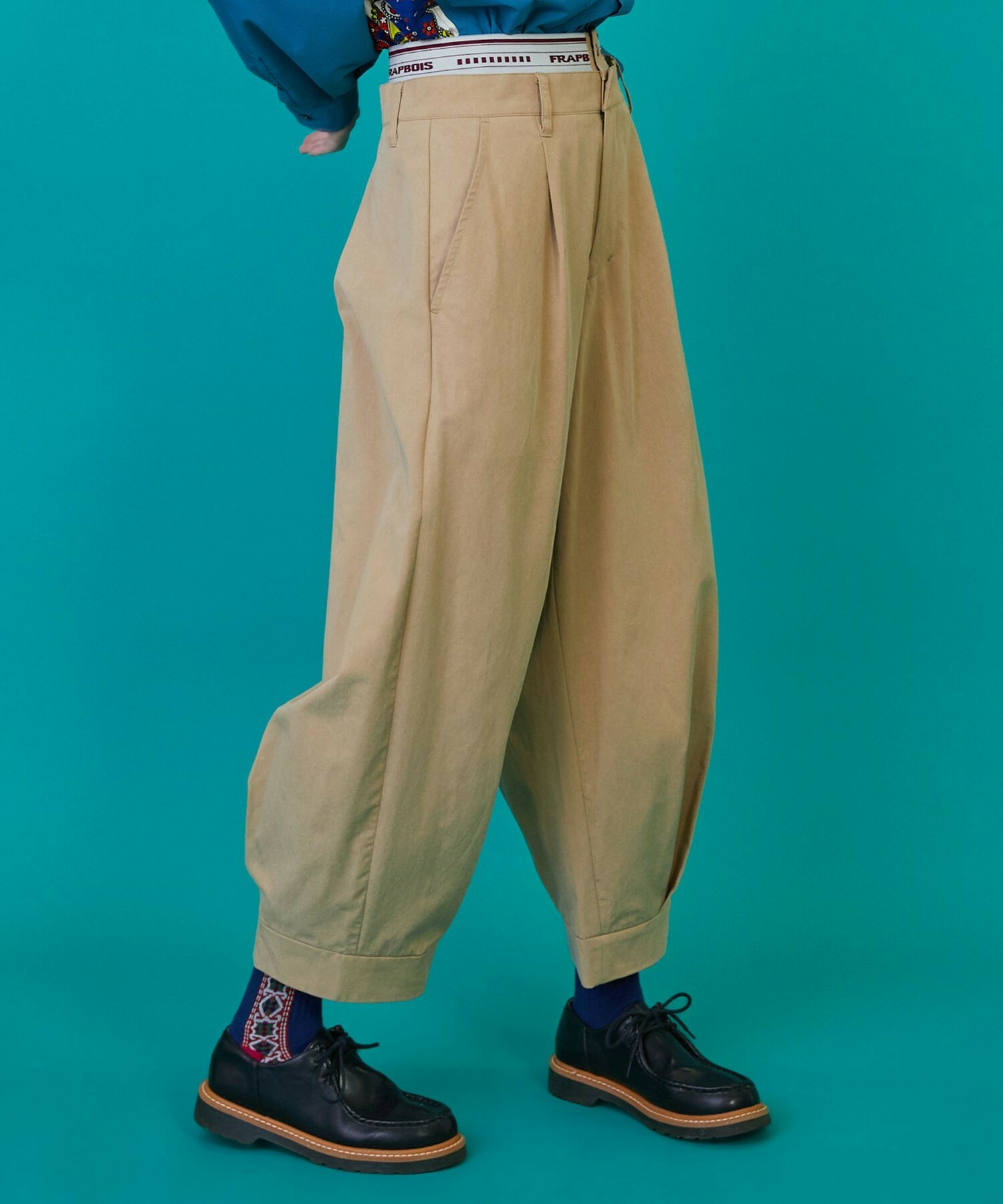 【FRAPBOIS】テンセルチノ2 パンツ 詳細画像 ネイビー 3