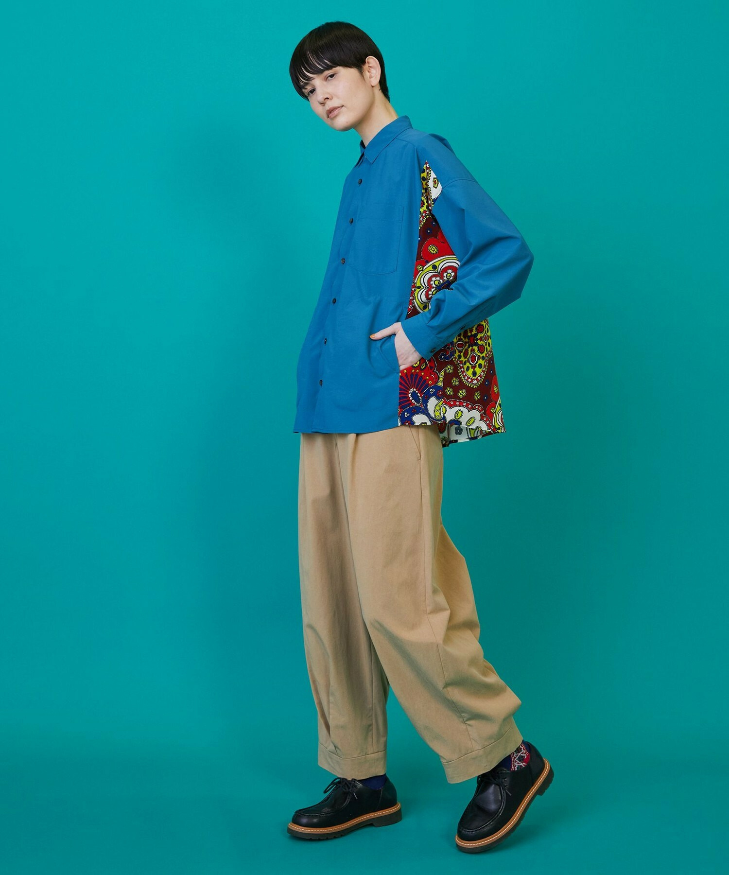 【FRAPBOIS】テンセルチノ2 パンツ 詳細画像 ネイビー 8