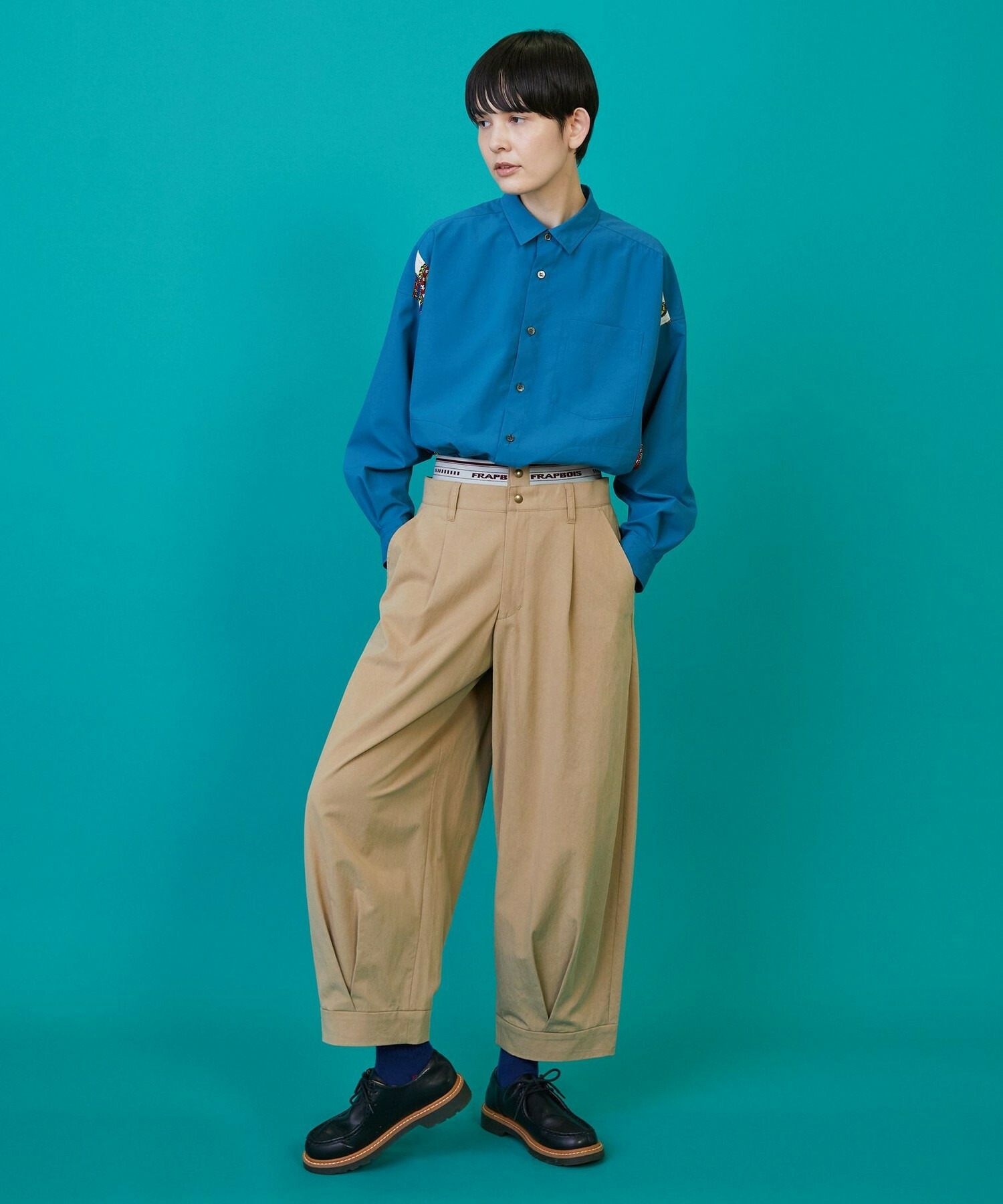 【FRAPBOIS】テンセルチノ2 パンツ 詳細画像 ネイビー 9