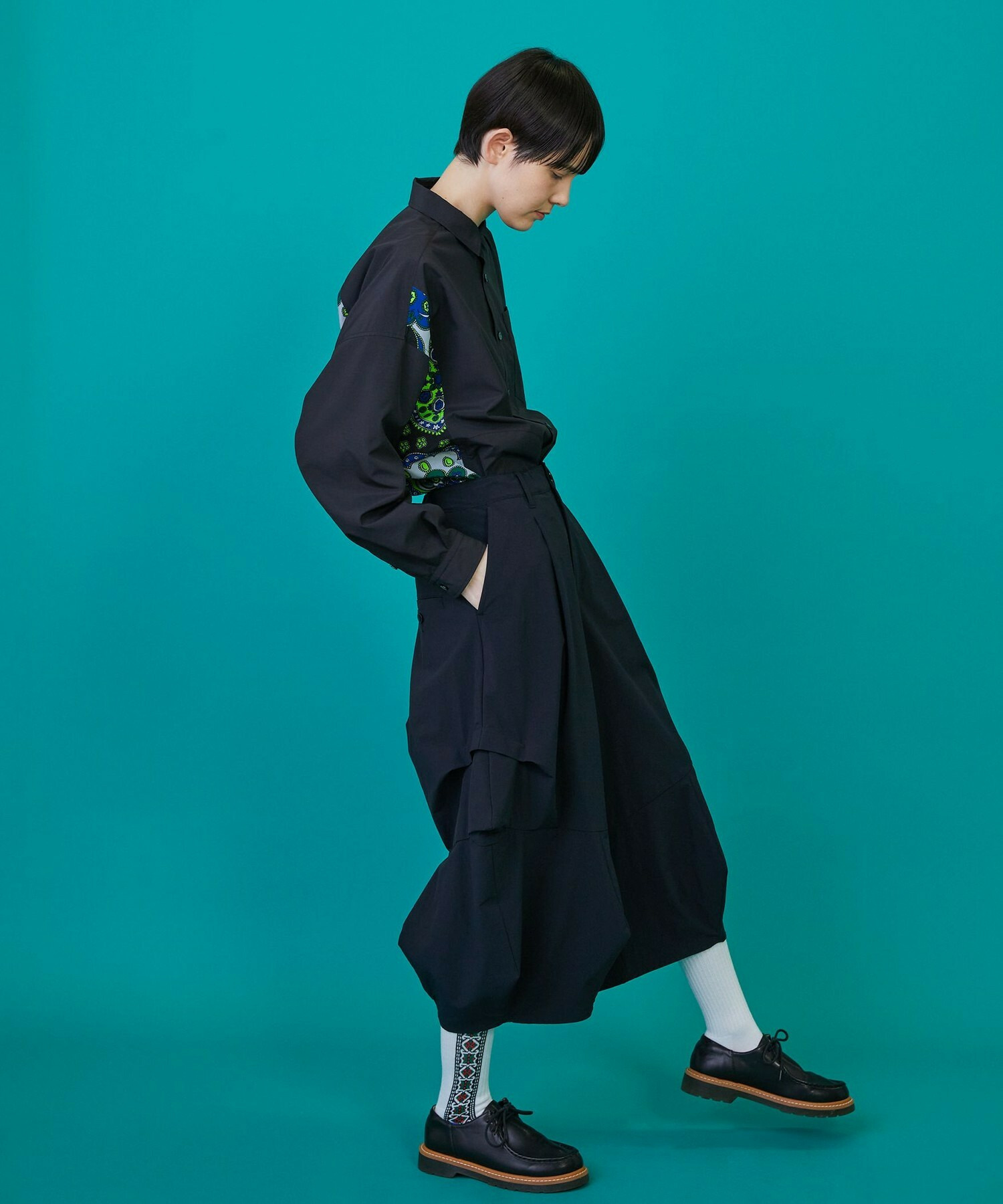 【FRAPBOIS】ニューホーン パンツ 詳細画像 ブルー 10