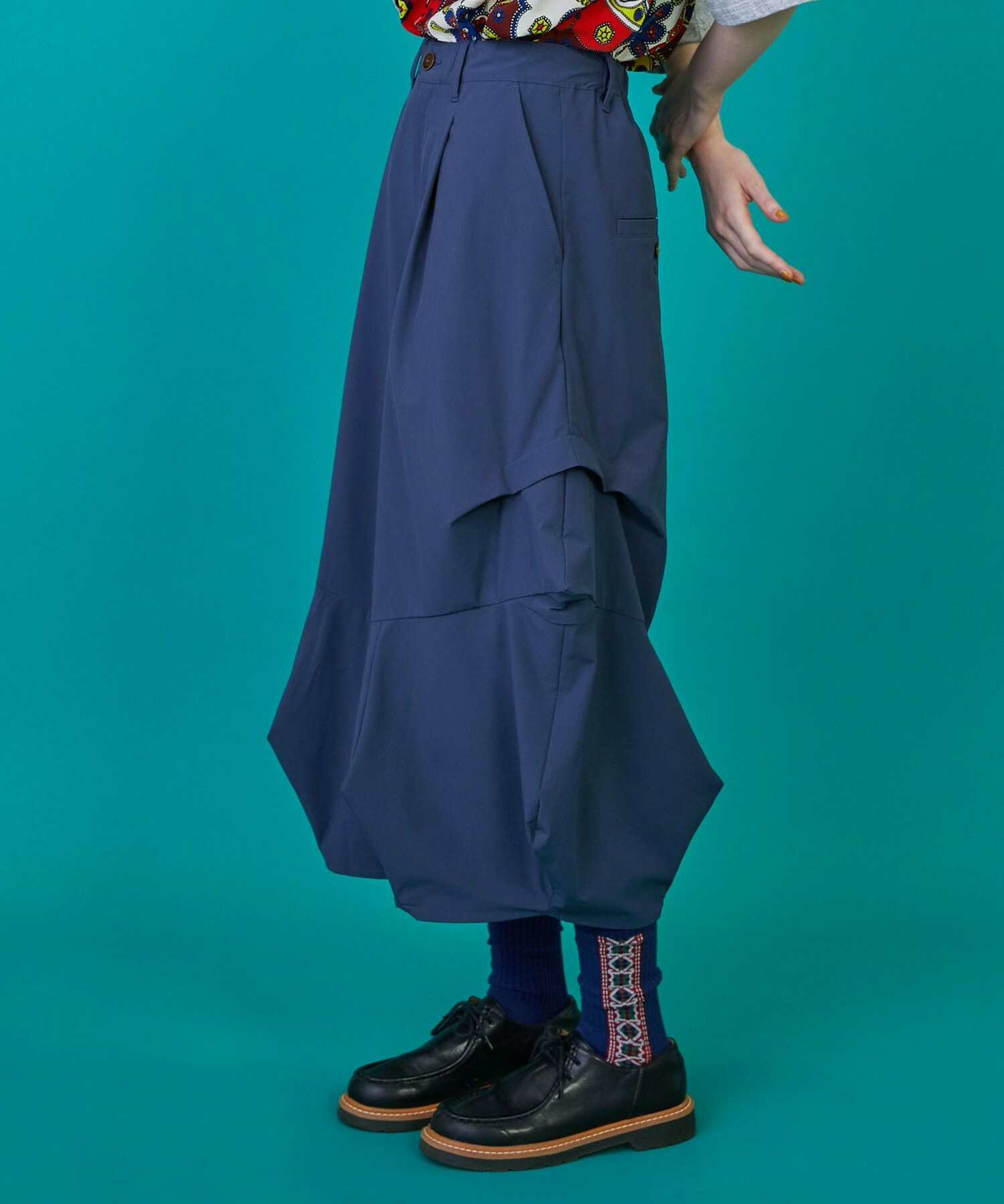 【FRAPBOIS】ニューホーン パンツ 詳細画像 ブルー 11