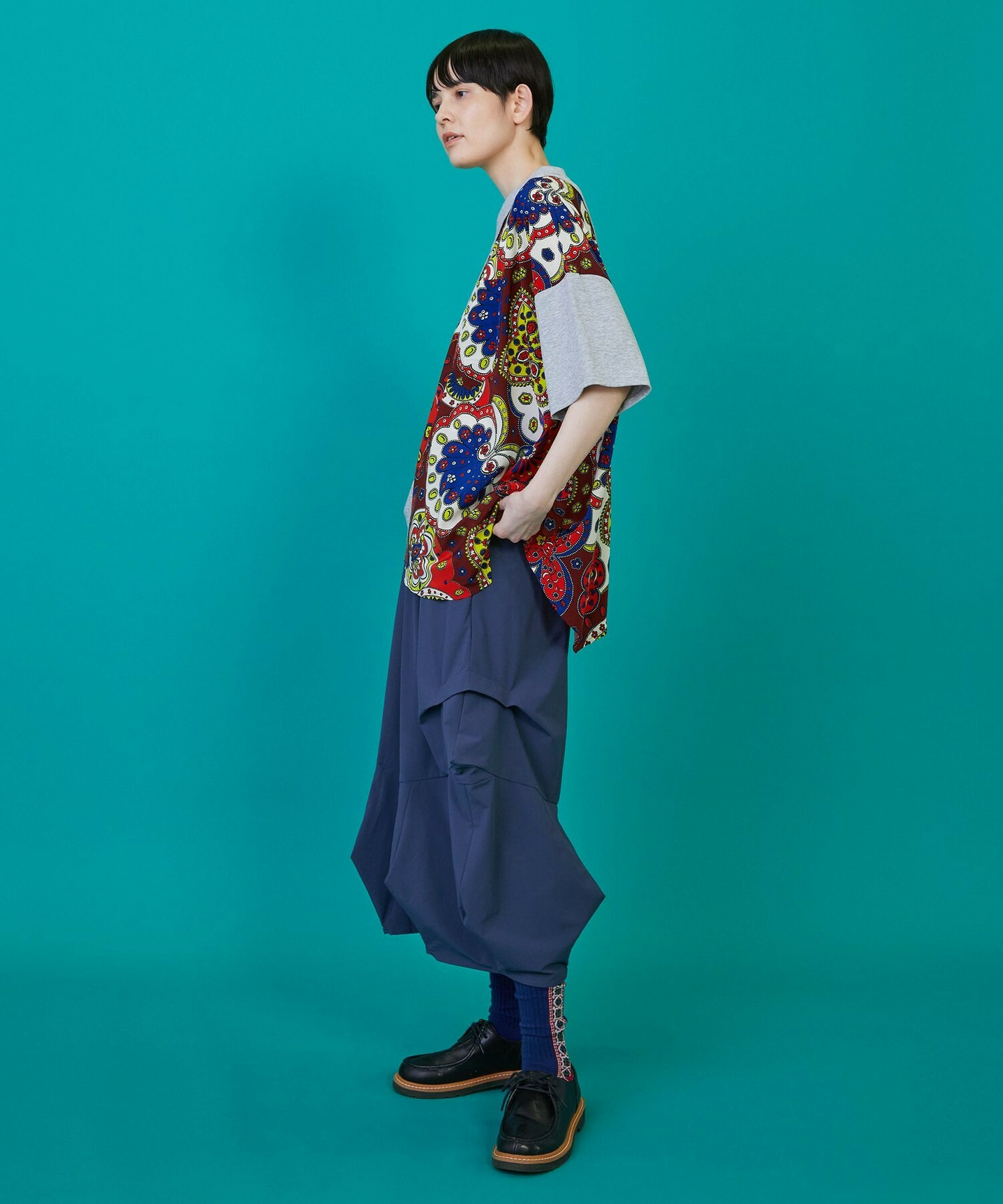 【FRAPBOIS】ニューホーン パンツ 詳細画像 ブルー 15