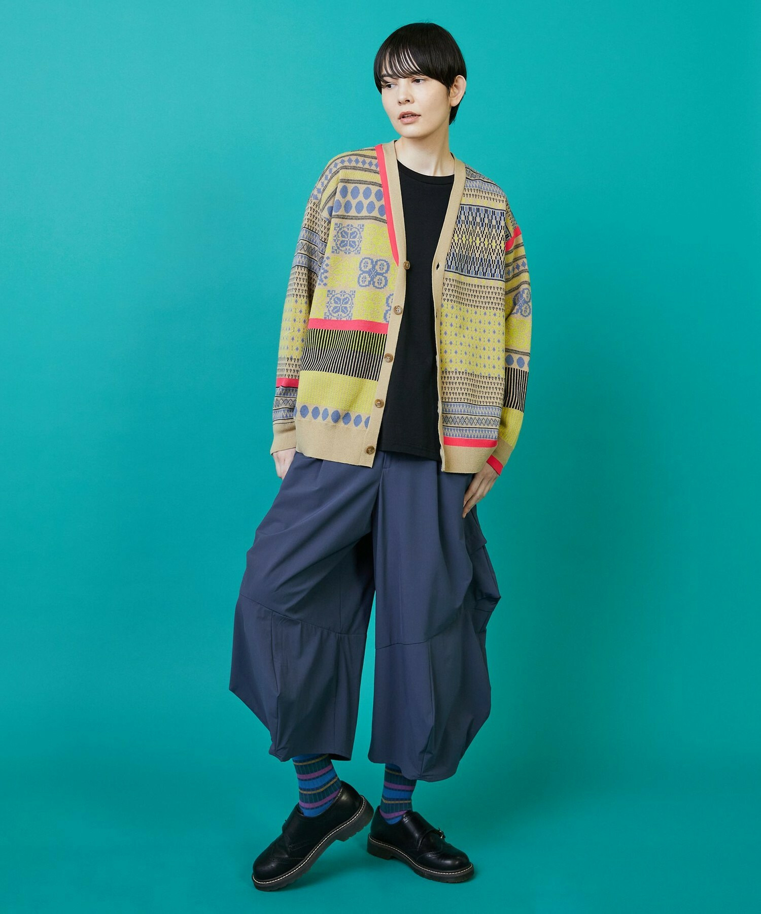 【FRAPBOIS】ニューホーン パンツ 詳細画像 ブルー 19