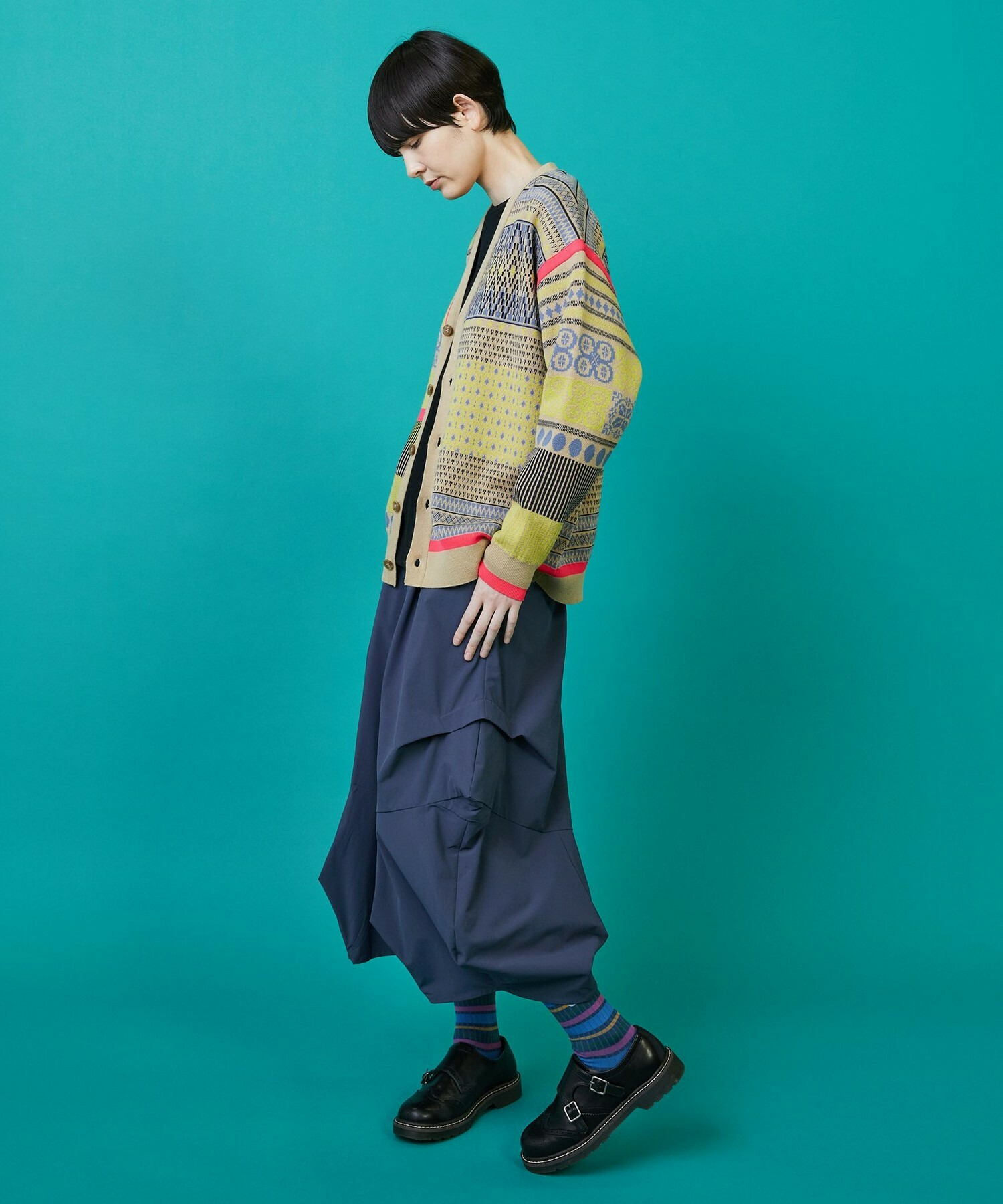 【FRAPBOIS】ニューホーン パンツ 詳細画像 ブルー 20