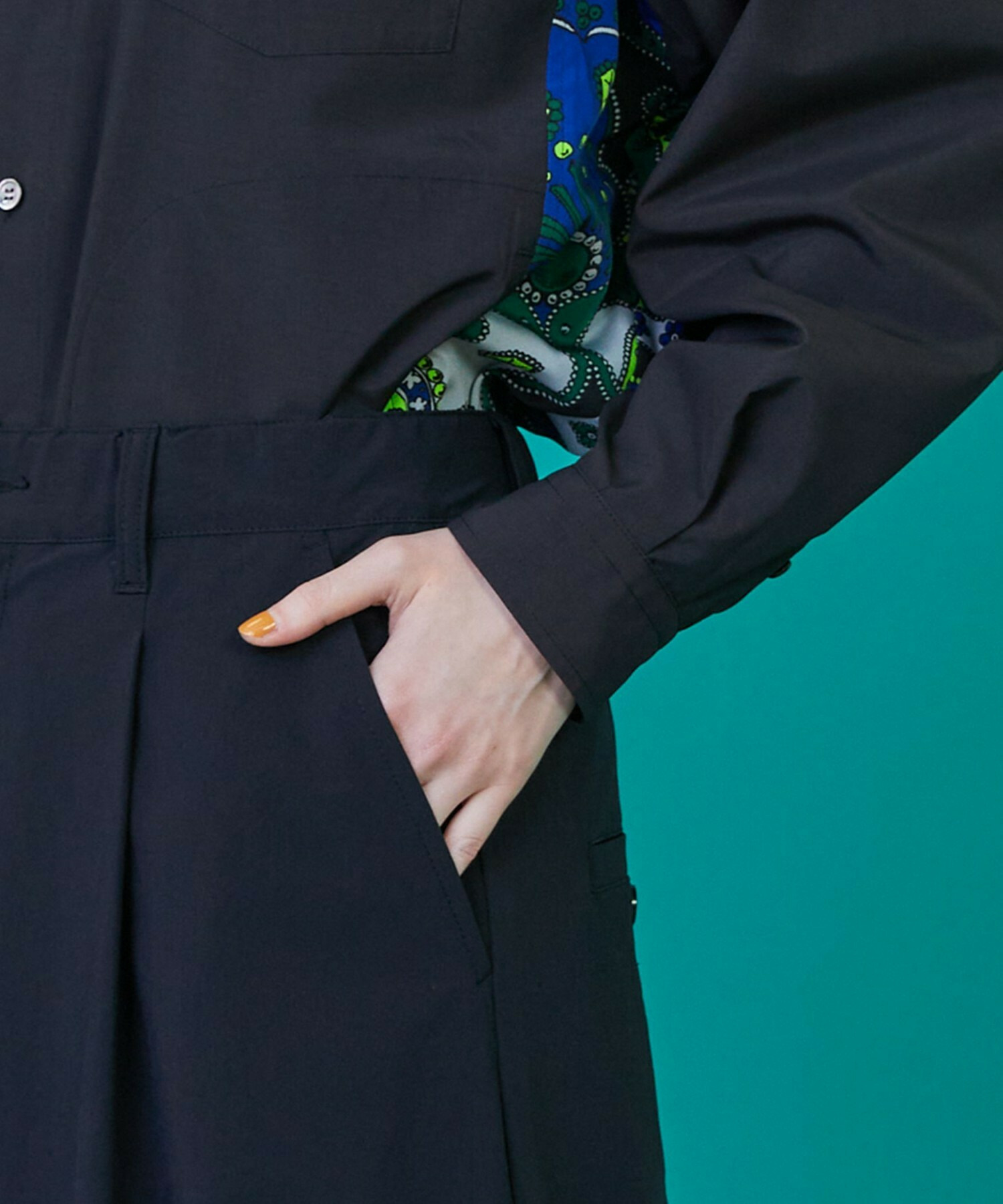 [FRAPBOIS] 新款 角褲 細部圖 藍色 5