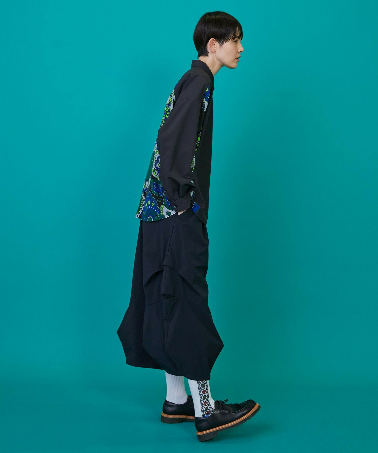 【FRAPBOIS】ニューホーン パンツ 詳細画像 ブルー 9