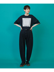 【FRAPBOIS】カーブデニム3 パンツ 詳細画像 ブラック 22